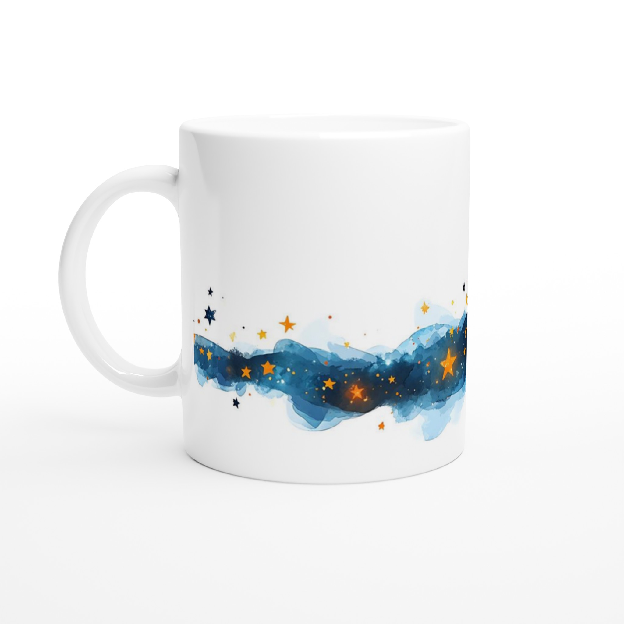 Mystisk Häxa & Stjärnhimmel 11oz Keramisk Mugg – Drömsk Akvarellkonst i Valfri Färg 1 0c41b60c-9bc4-4c1d-b1a4-770cef08ab9e