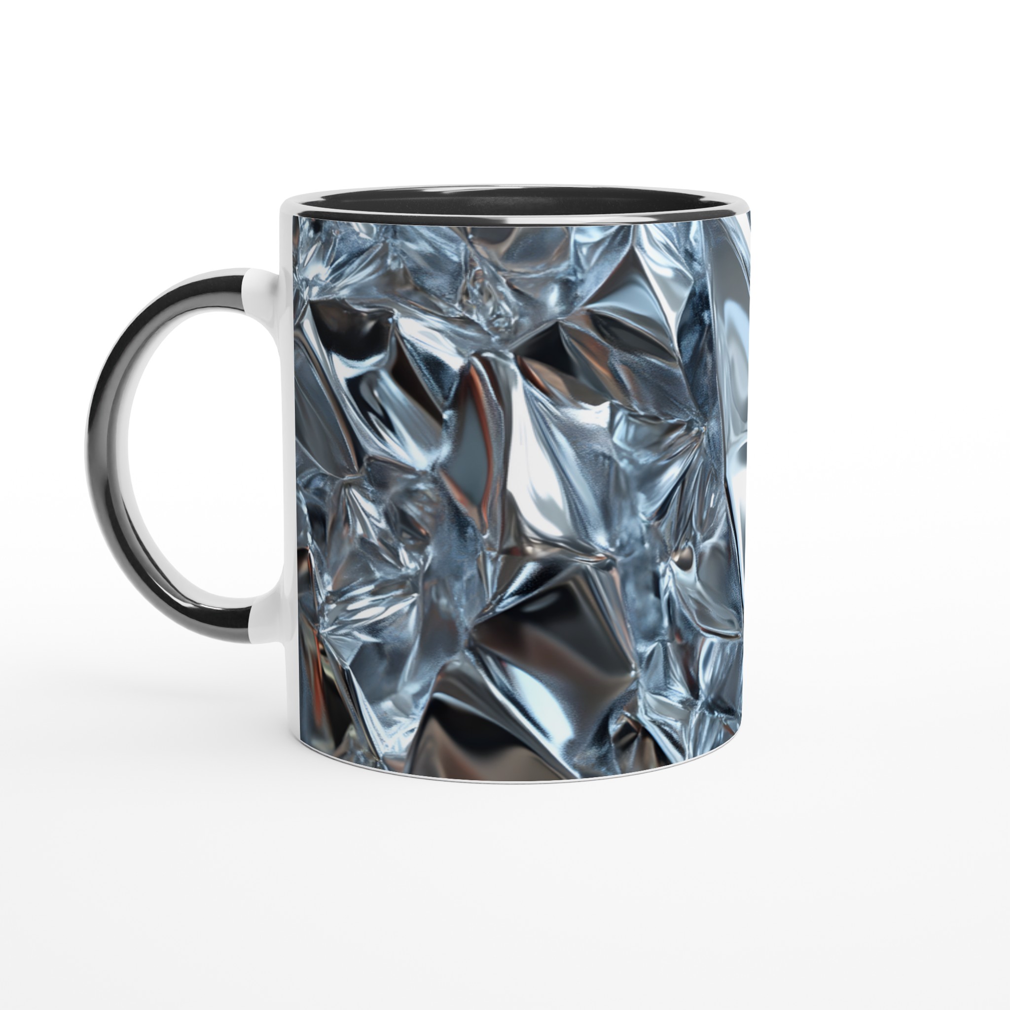 Glänsande Silver Kaffe Mugg - 11oz Keramikmugg i Valfri Färg, Hållbar för Diskmaskin & Mikro 4 0c67970e-4bad-421e-8b7b-e2b2d16d0437