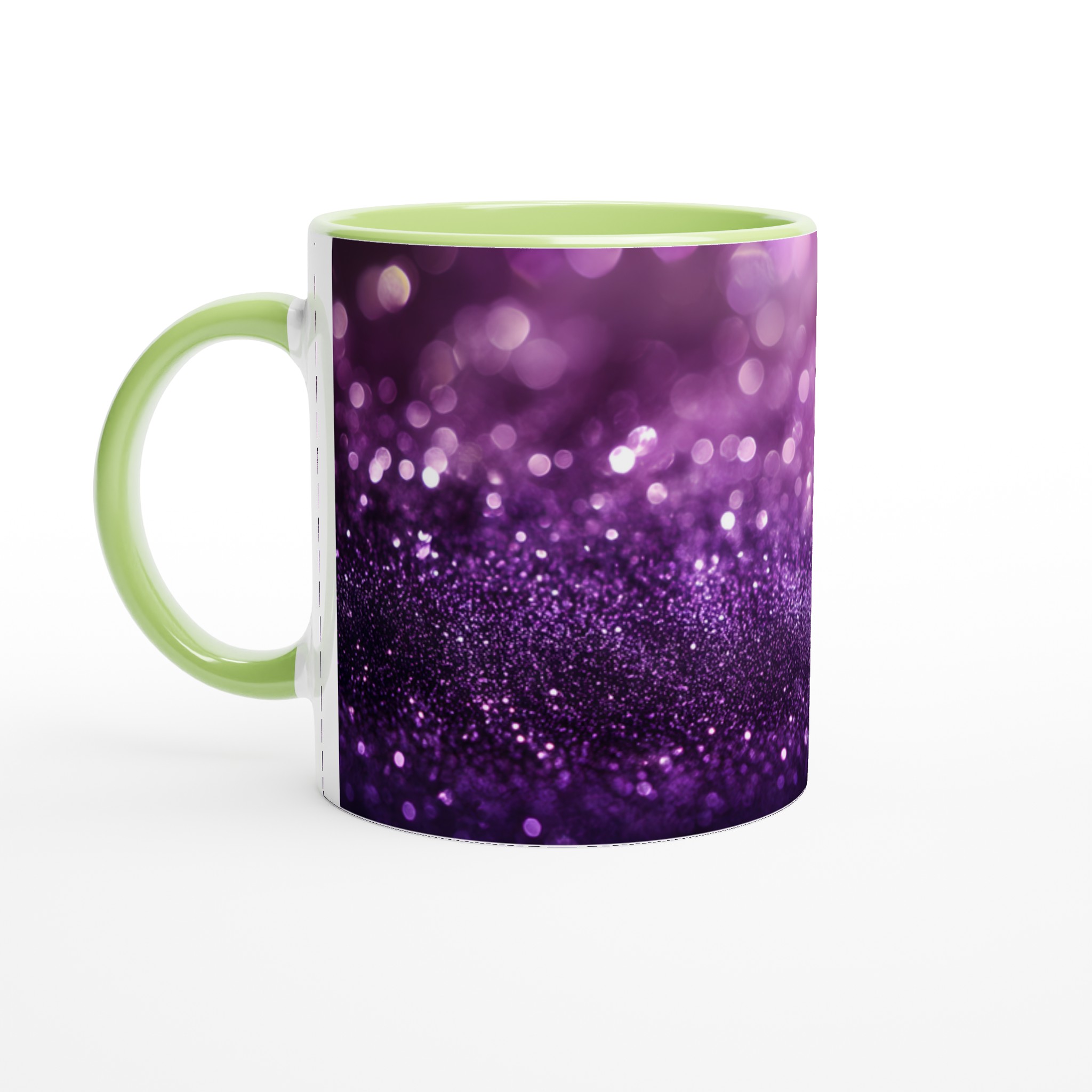 Glittrande Lila Keramikmugg – 11oz kaffemugg för en touch av glamour 7 0cf58d1f-9217-427c-8b66-1afb59c70a82