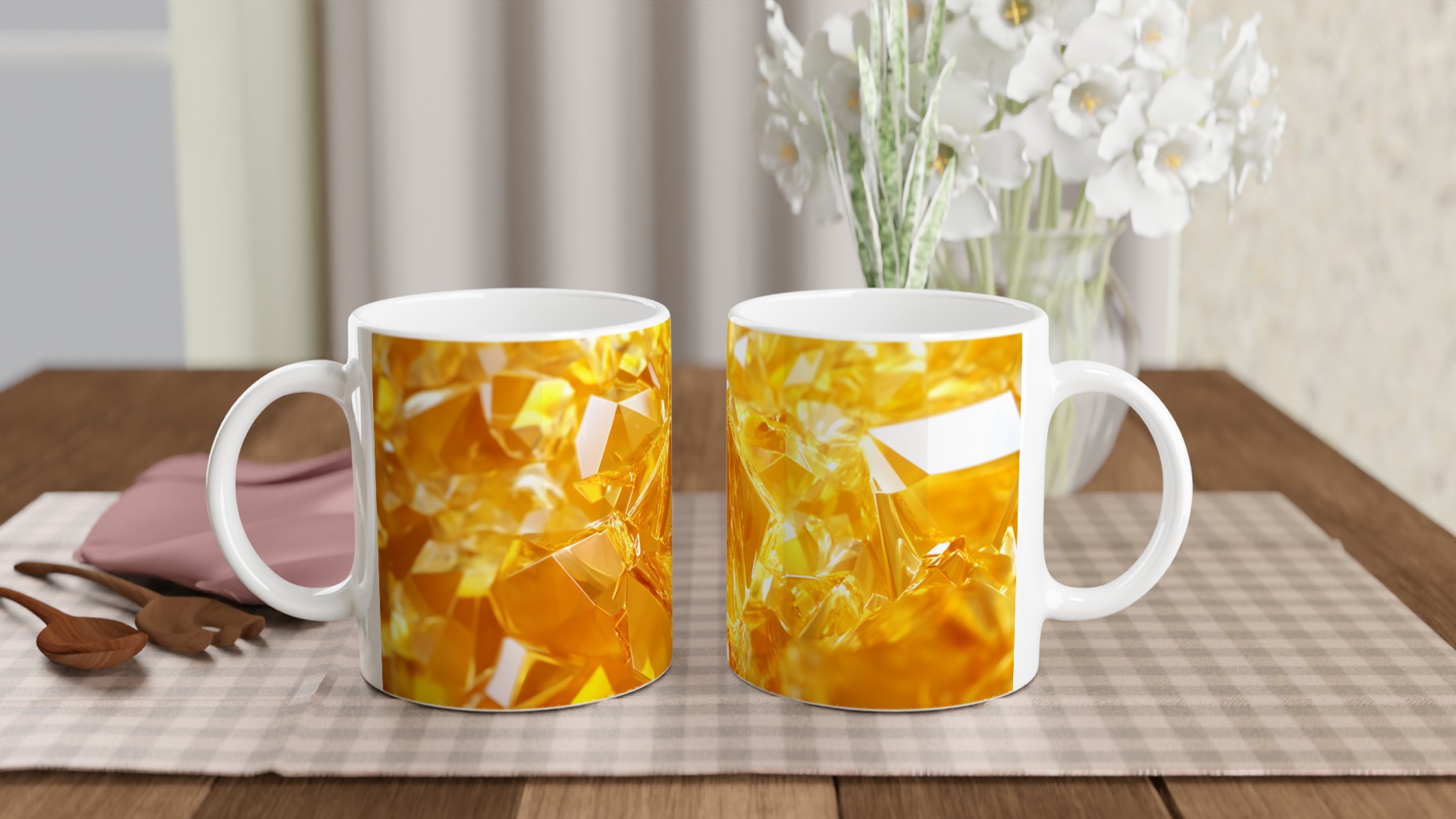 Guldglänsande 11 oz keramisk mugg – Välj din färg och lys upp dagen! 10 0d24f9da-59db-4a18-8aab-04b1415f9818