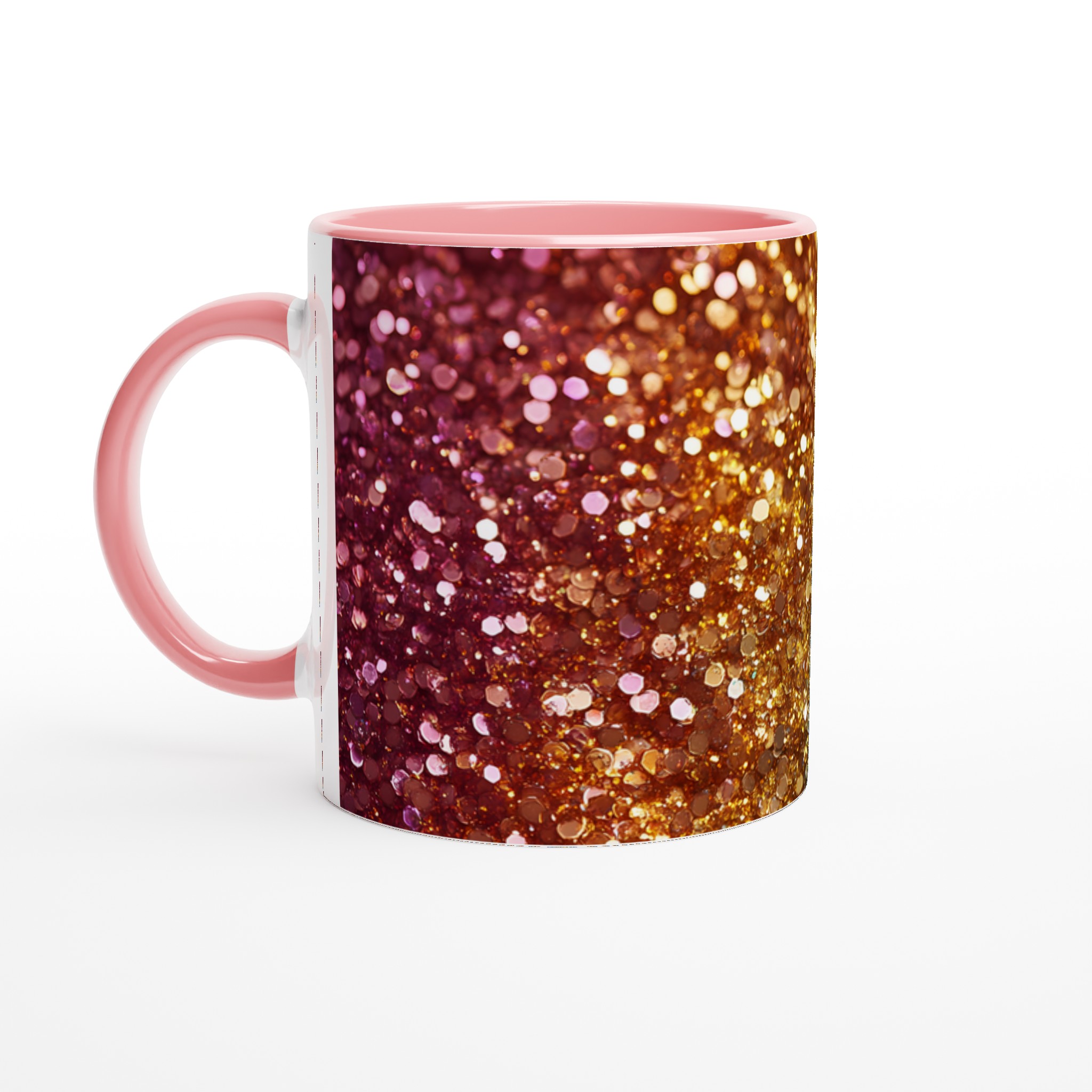 Glittrig Gradient Mugg i Premium Keramik – 11 oz färgexplosion för din dryck 6 0d551312-6a00-42b0-b98a-21de0bf68e89