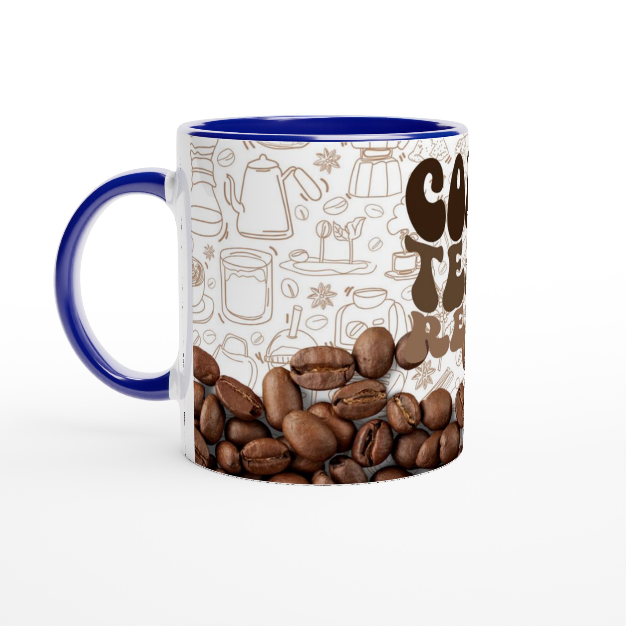 Kaffemugg 'Coffee Teach Repeat' – Inspirerande Lärarmugg i Keramik för Kaffefantasten 2 0da572b7-ceee-47ef-a532-e72e638a8d58