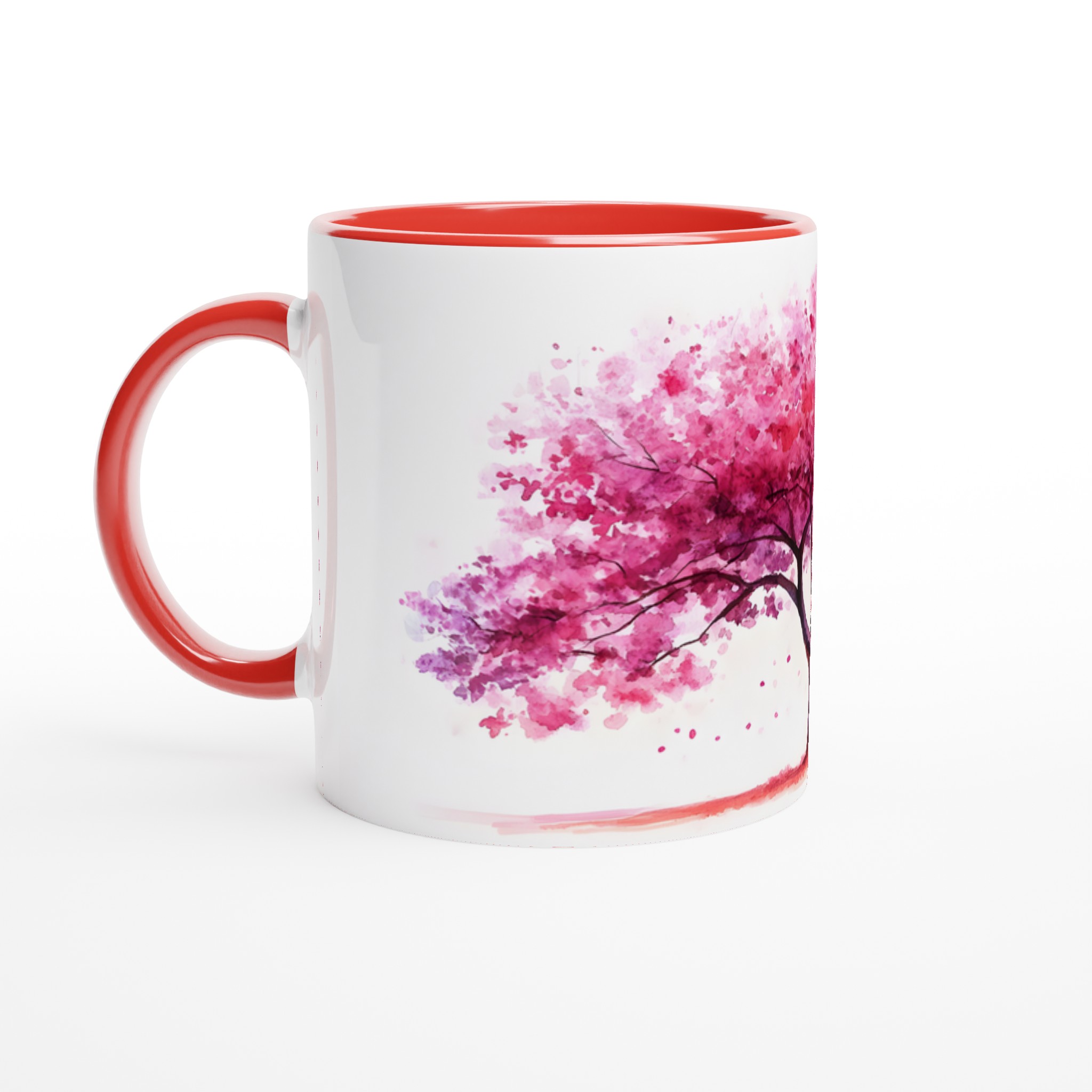 Körsbärsträd Akvarell Mugg – Välj din Färgstarka Favorit 11oz Keramikmugg 5 0dd45dd8-d5ec-4f93-827d-33b707b95f39