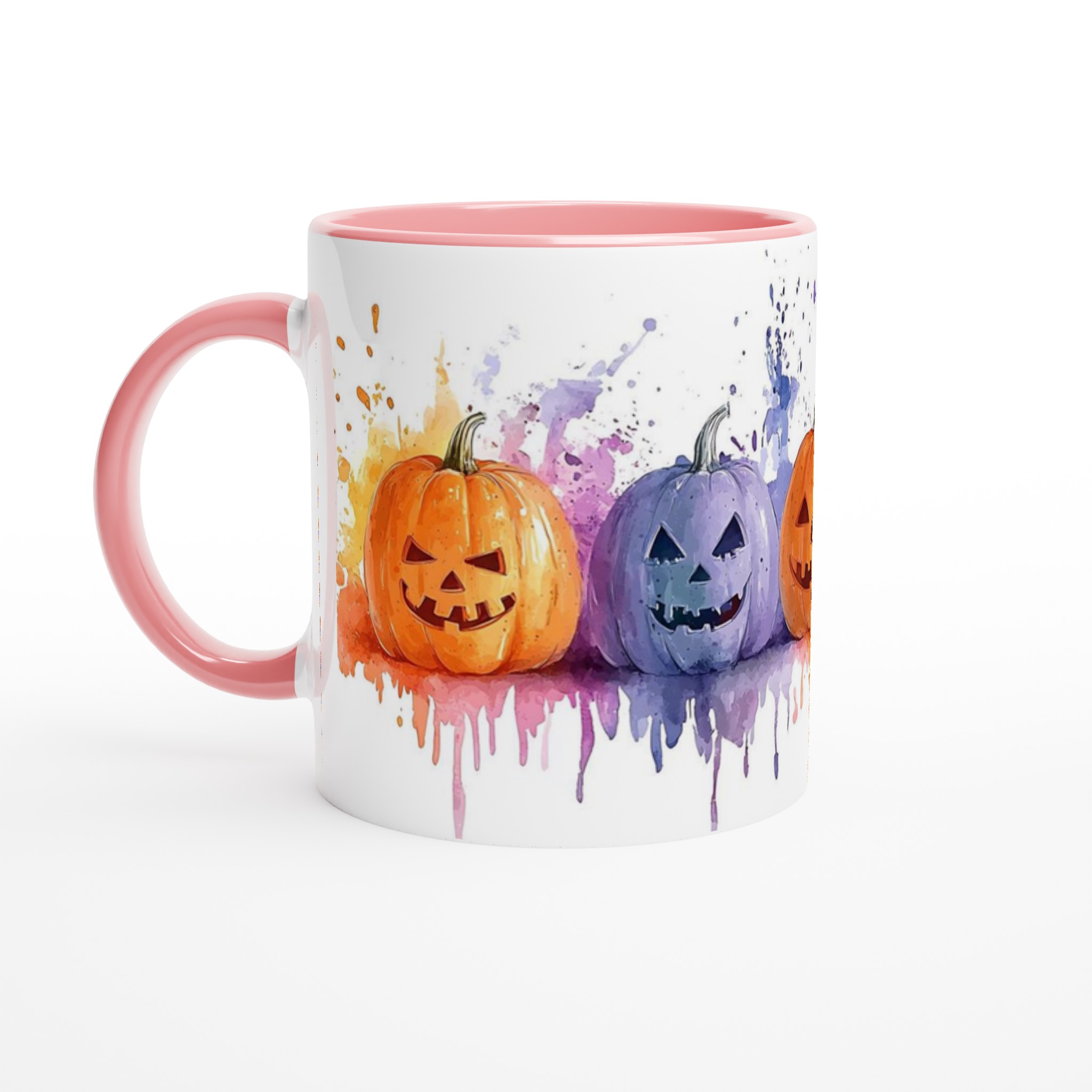 Färgsprakande Halloween Pumpa Mugg – Personlig Keramikmugg i 7 Livfulla Färger 6 0ddff14d-0b71-468f-872c-deef7cb93512