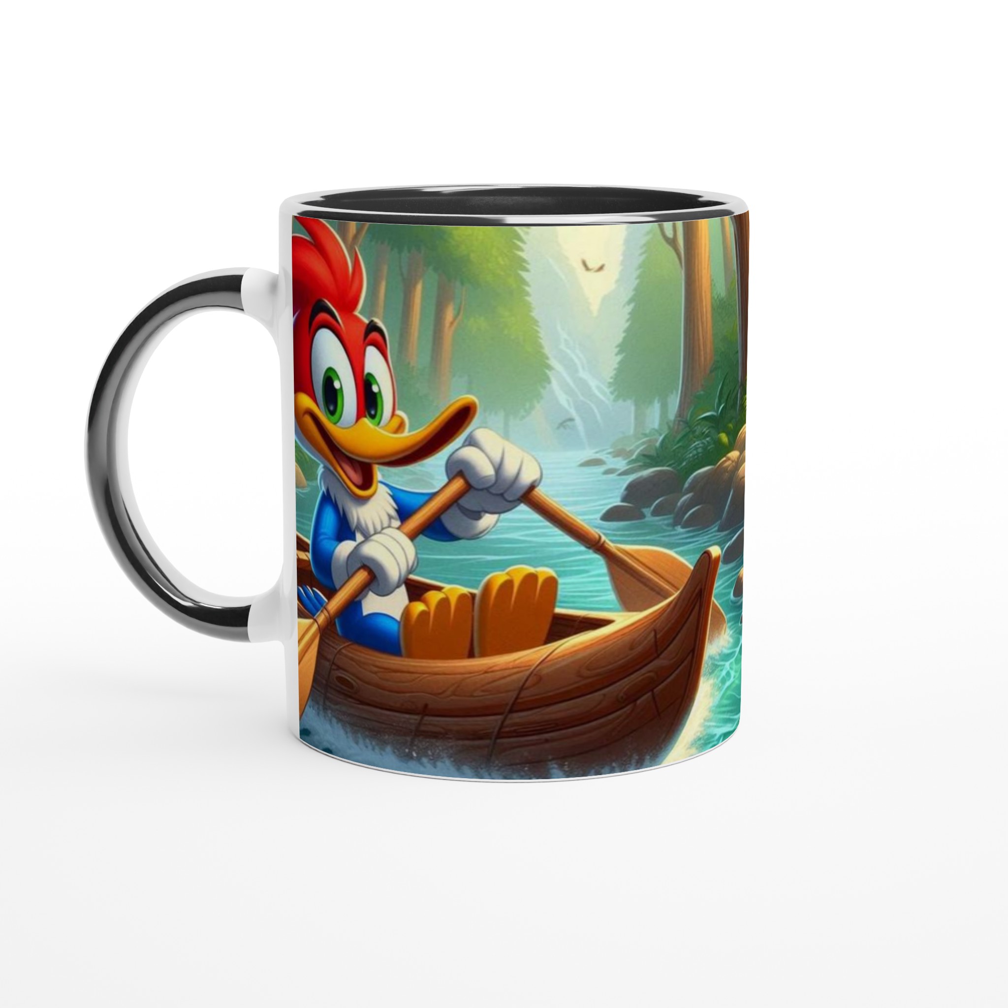 Färgstark Vit 11oz Keramisk Mugg med Charmig Tecknad Design i Flera Färger 4 0e06de6d-bde4-49a2-8414-ef669f57248d