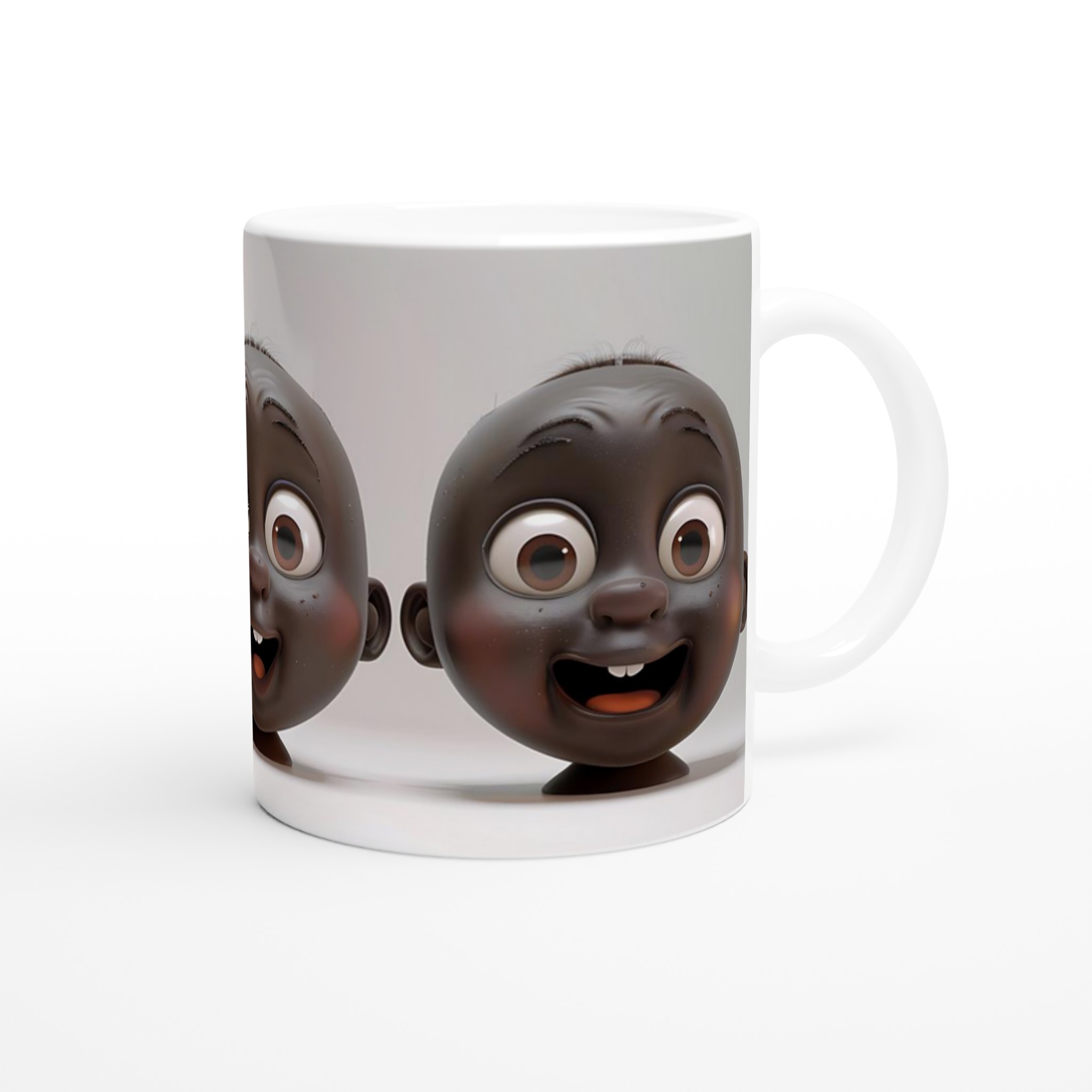 Glada "Baby Face" Keramisk Mugg - Välj bland 7 Livfulla Färger för Din Perfekta Kaffestund 9 0e0a69d2-64ce-4efb-b913-854937ff57ec