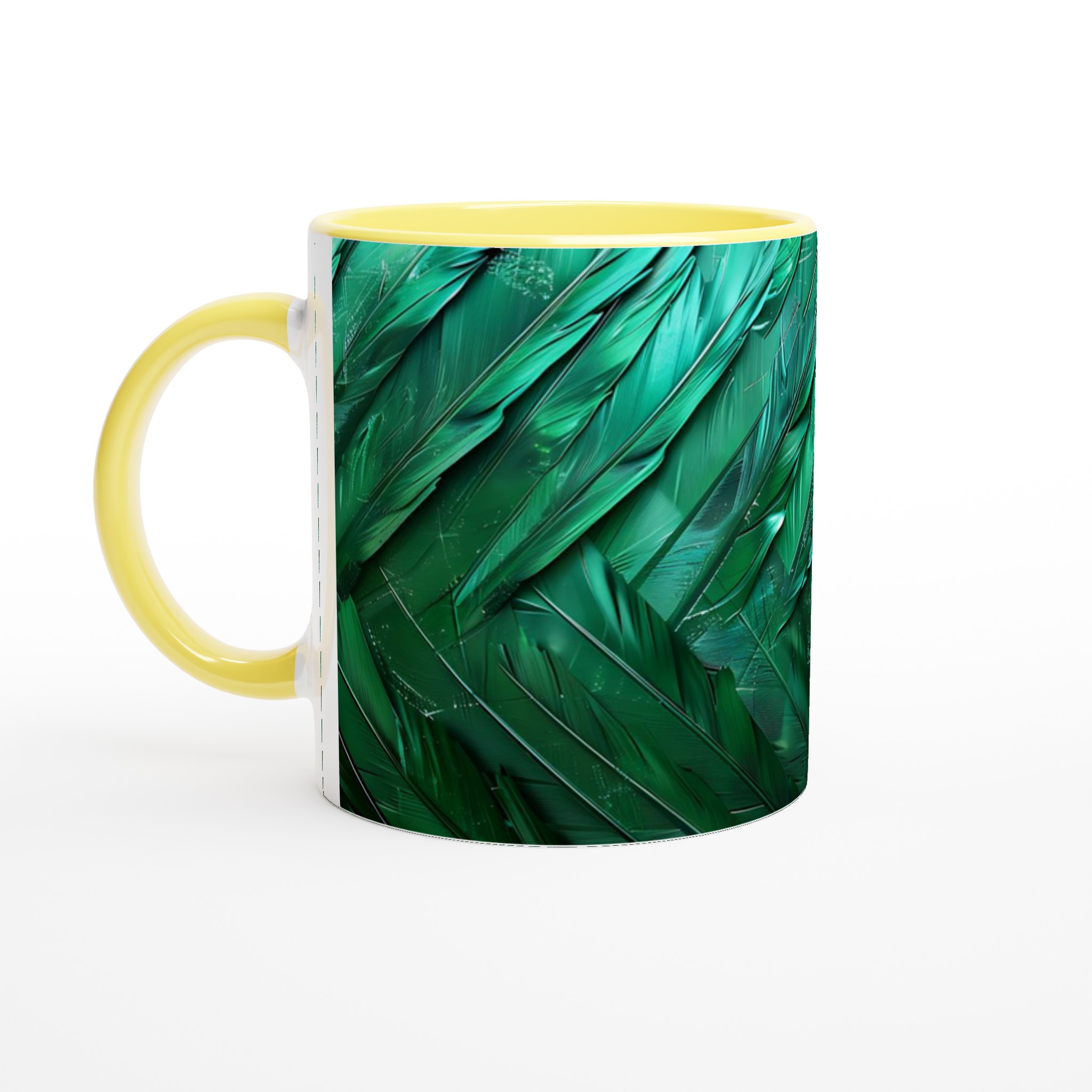 Vit 11oz keramisk mugg med levande färger i sju stilsäkra nyanser 3 0e0e4e6f-e785-48c8-a7dc-2d209a3e2be2