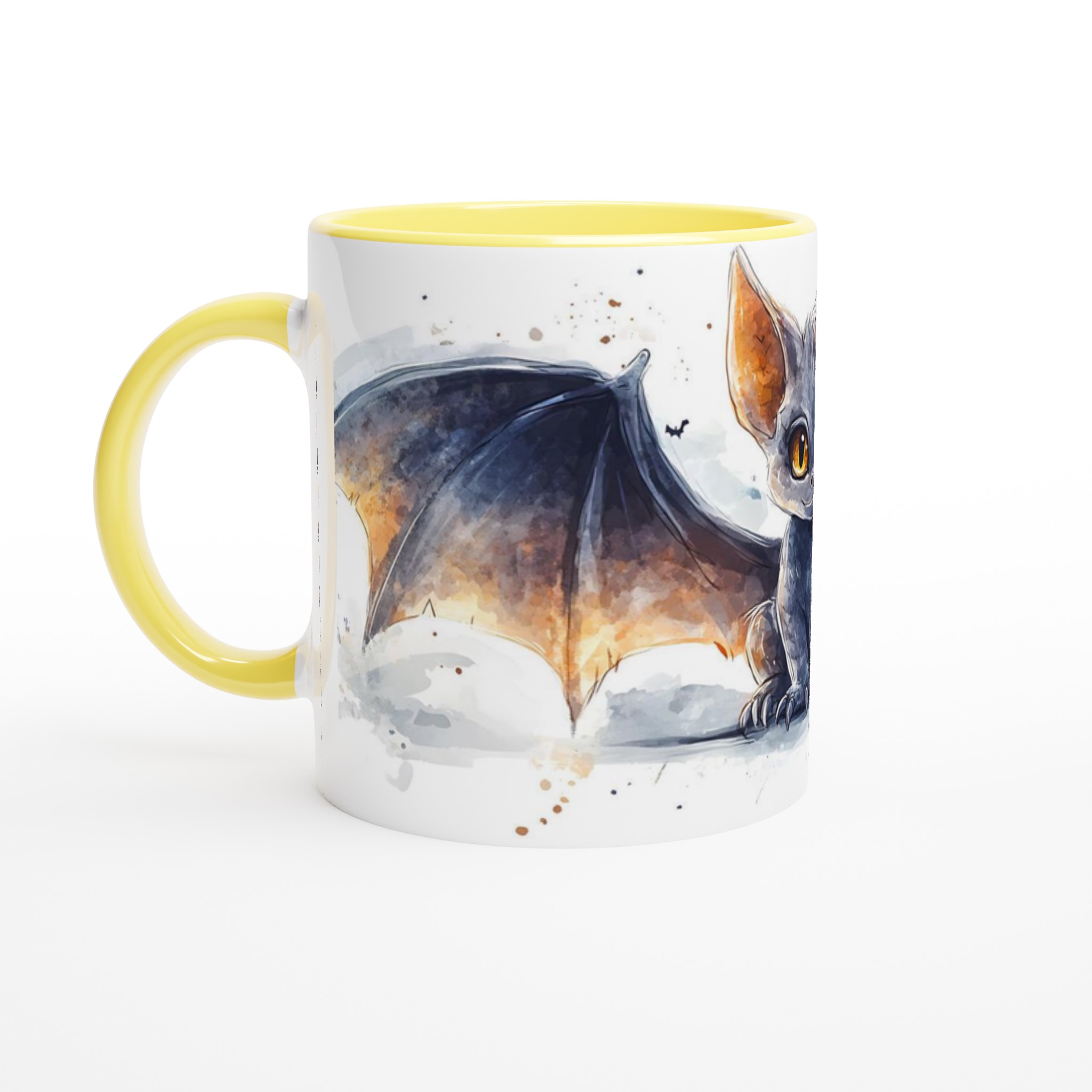 Söt Fladdermus Akvarell Mugg - Unik Keramikmugg i Flera Färger (11 oz) 3 0e1bd856-6f87-4957-9a4a-9f2eb161c39c