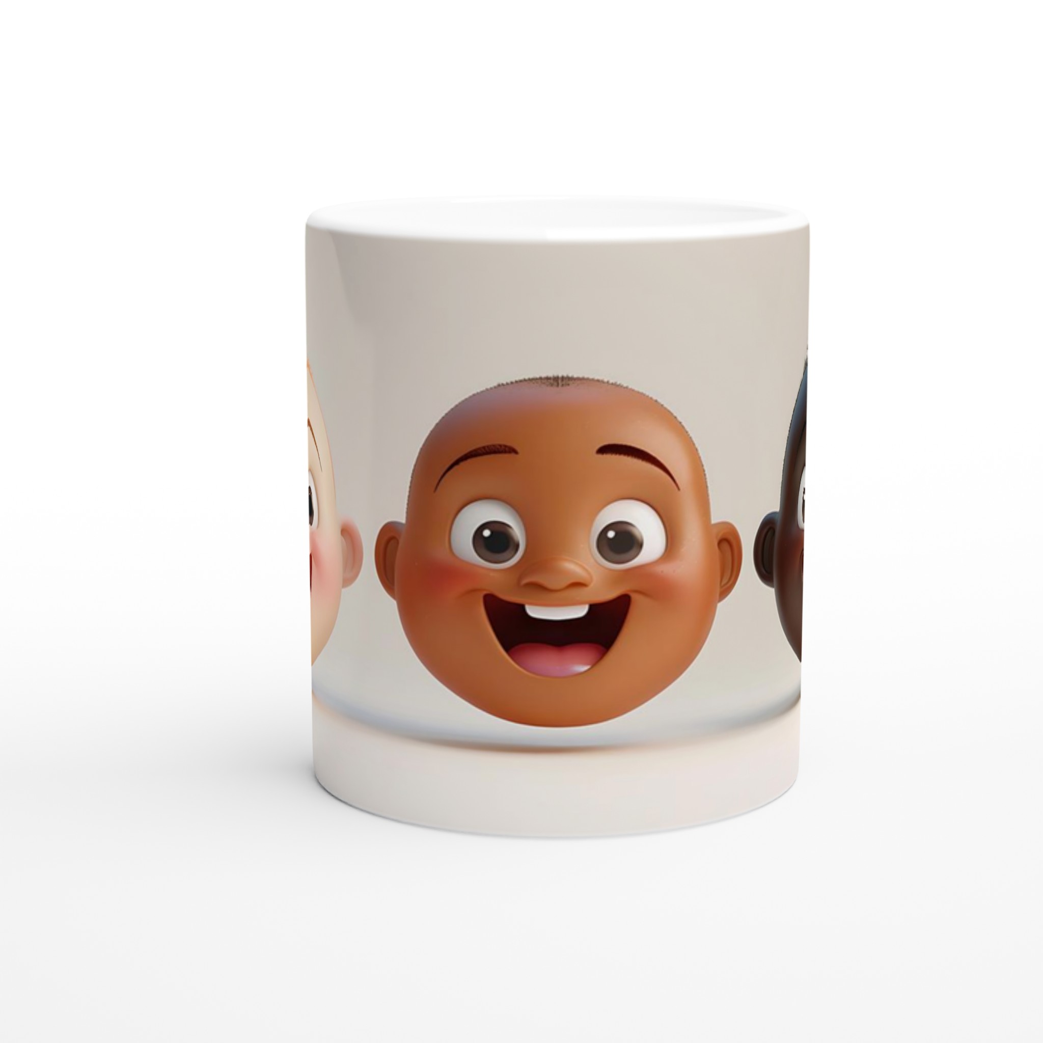 Vit 11oz Keramisk Mugg – Fira Glädje med "Världens Bästa Vänner"-motiv 8 0e4b3bea-8e3f-46e2-8aa9-b75e285fdc38