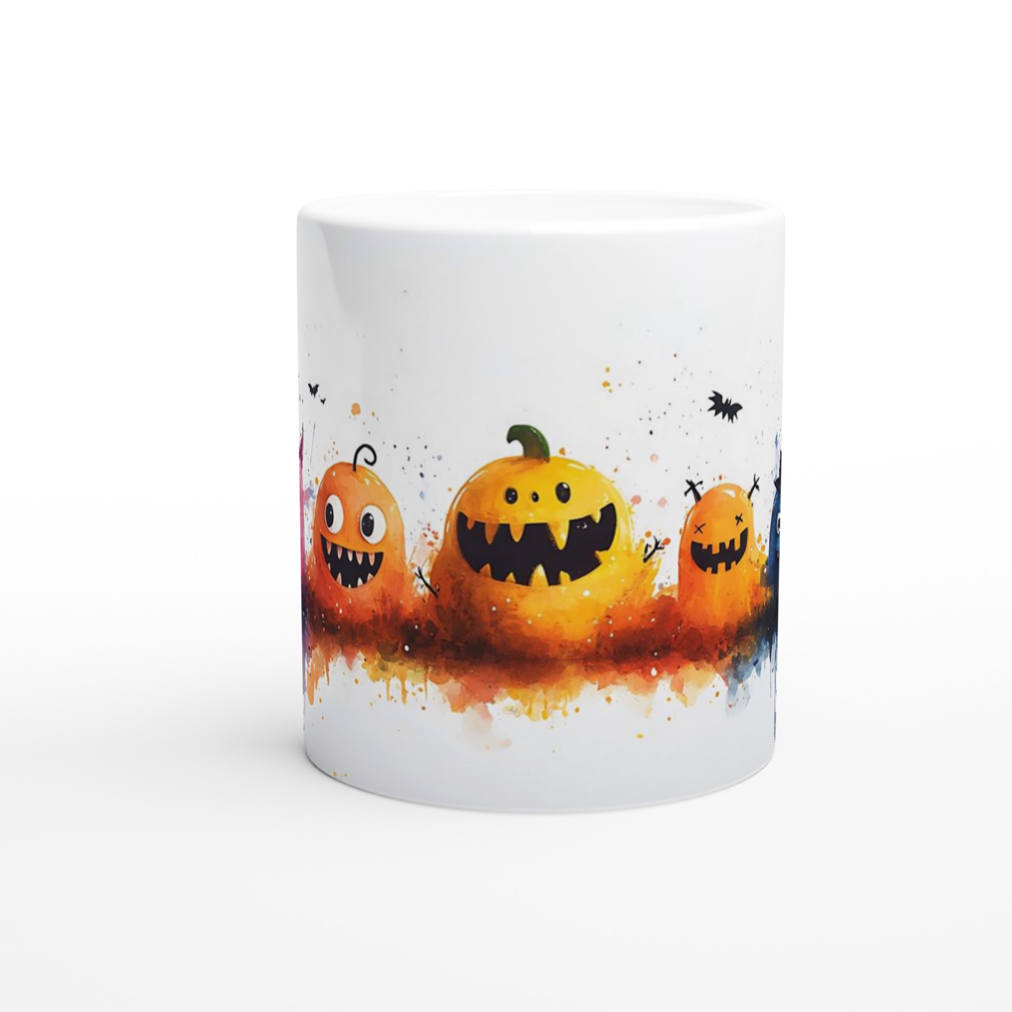 Busiga Halloweenmonster Mugg – 11oz Keramisk Kaffemugg i ditt val av sju färger 8 0e9d4821-a7cf-4521-9af9-533023f577c8