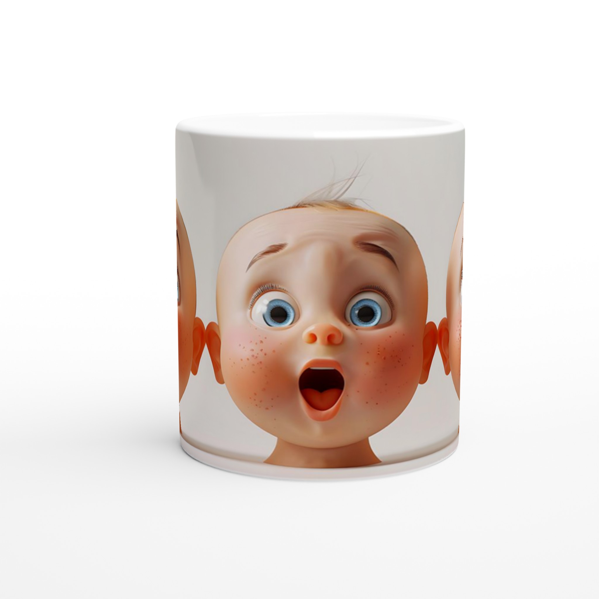 Förvånad Baby Mugg – Charmig Keramikmugg i Valfri Färg, 11 oz 8 0eb00467-bf89-4dcb-bdda-d196e8e105af