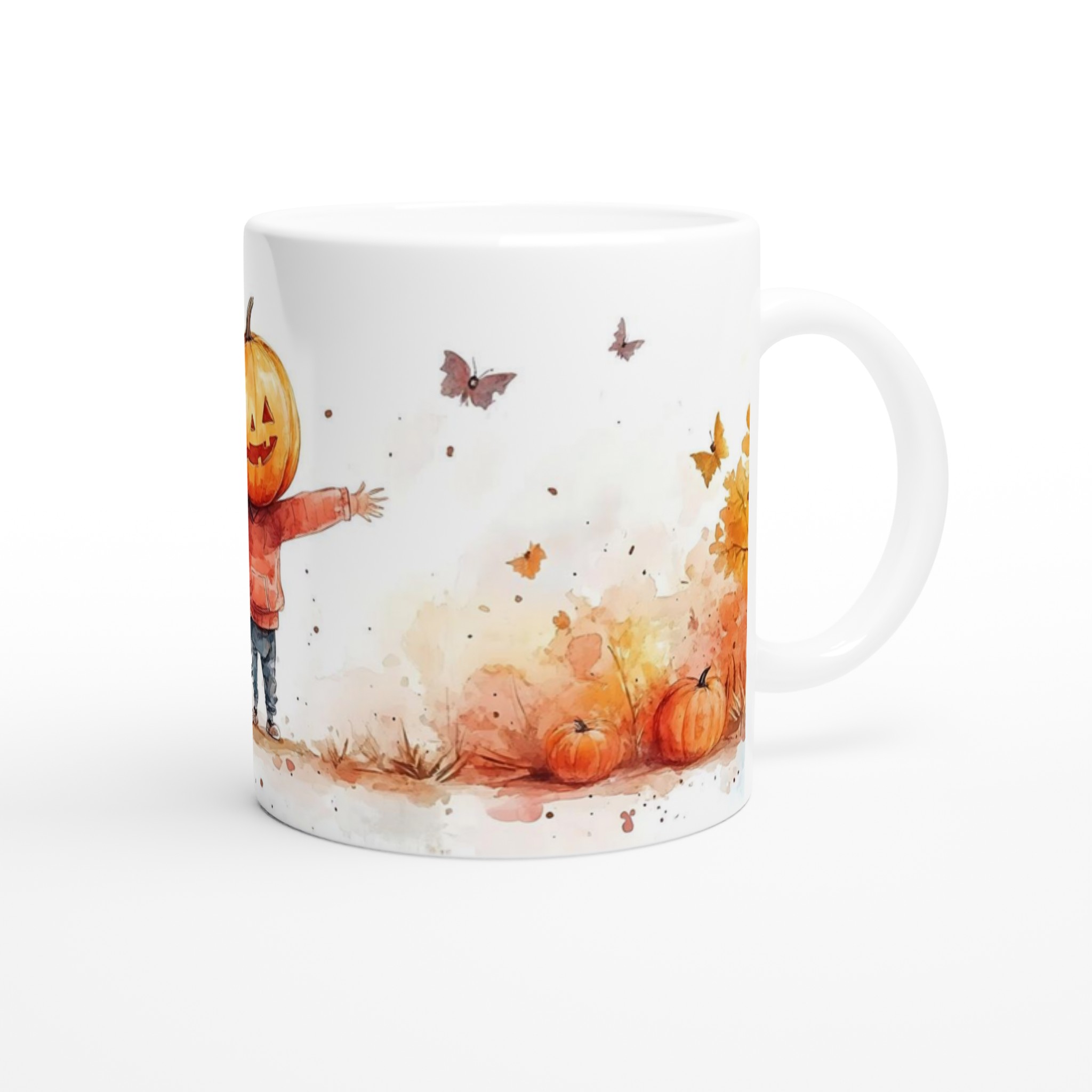 Lekfull Halloween Pumpa Mugg - Charmig Höstdesign i Valfri Färg, 11 oz Keramik 9 0ebcf9a6-d4ba-4e8f-a889-2daadc5d4218