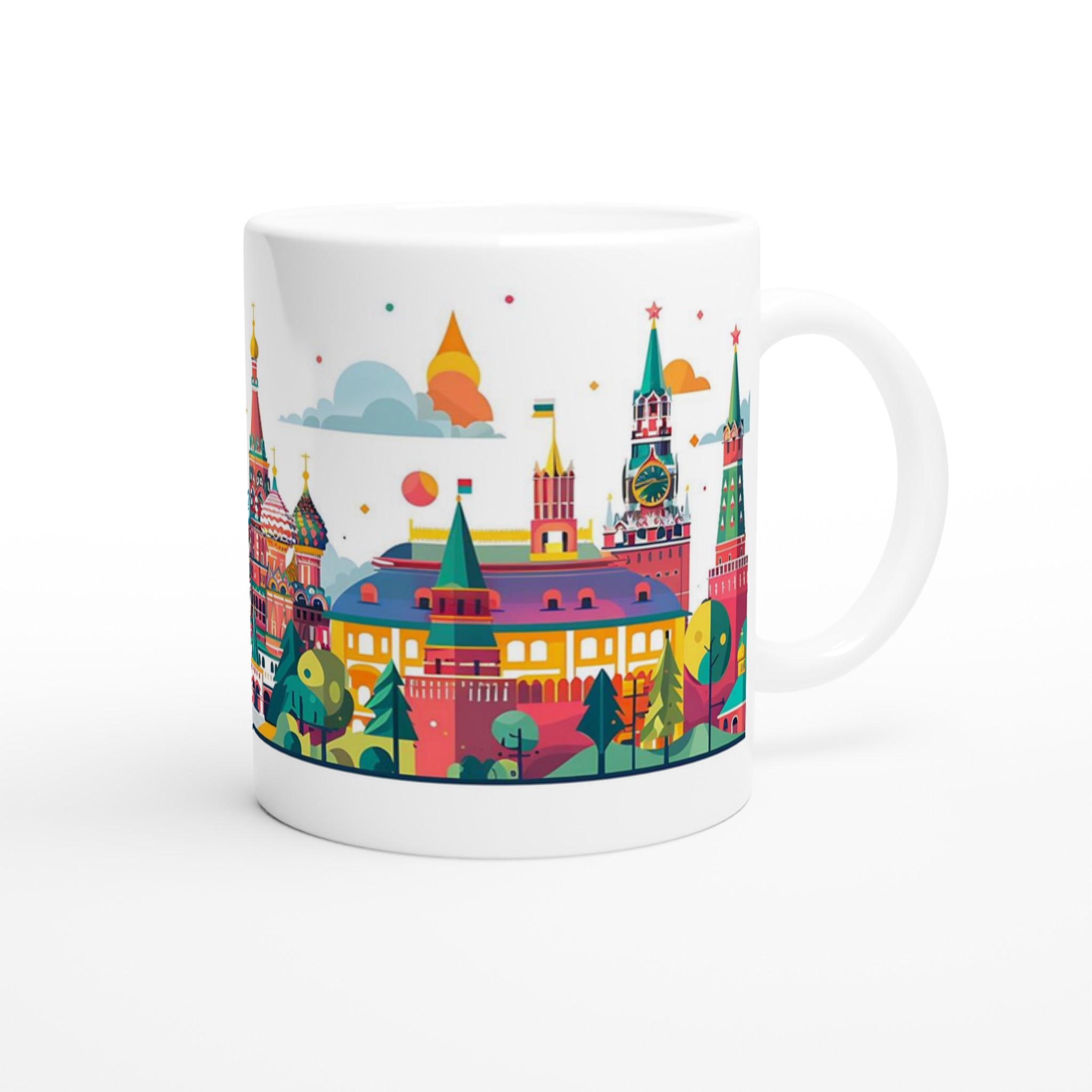 Färgglad Stadsbild Mugg – Levande Keramikmugg i ditt val av sju nyanser 9 0f07bf1c-3200-4ab7-8805-29f6a3ce90b5