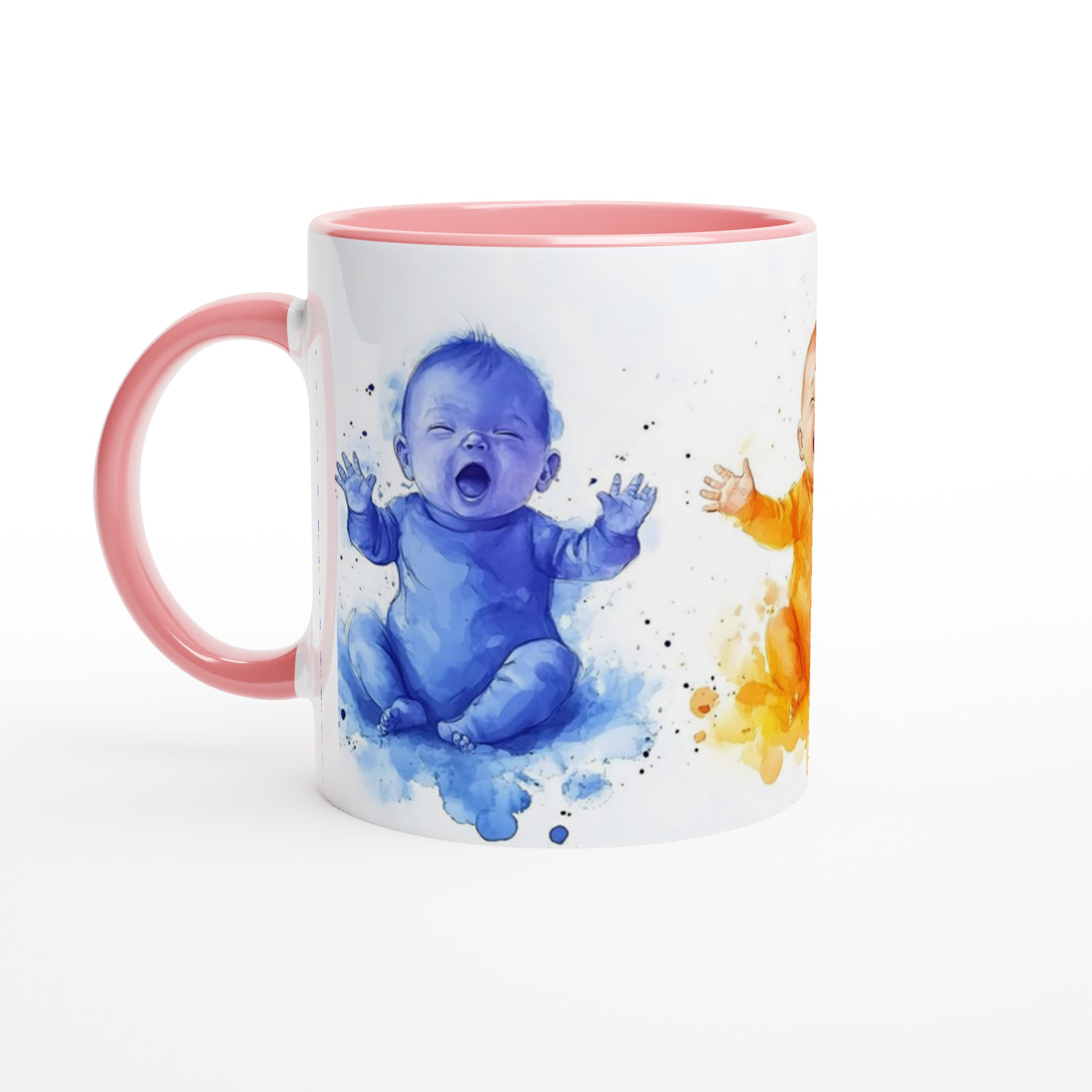 Baby Charm Mugg – Akvarellglädje i 7 Livliga Färger 6 0f12c60d-893a-4f3a-b2c6-7749d8b8688e