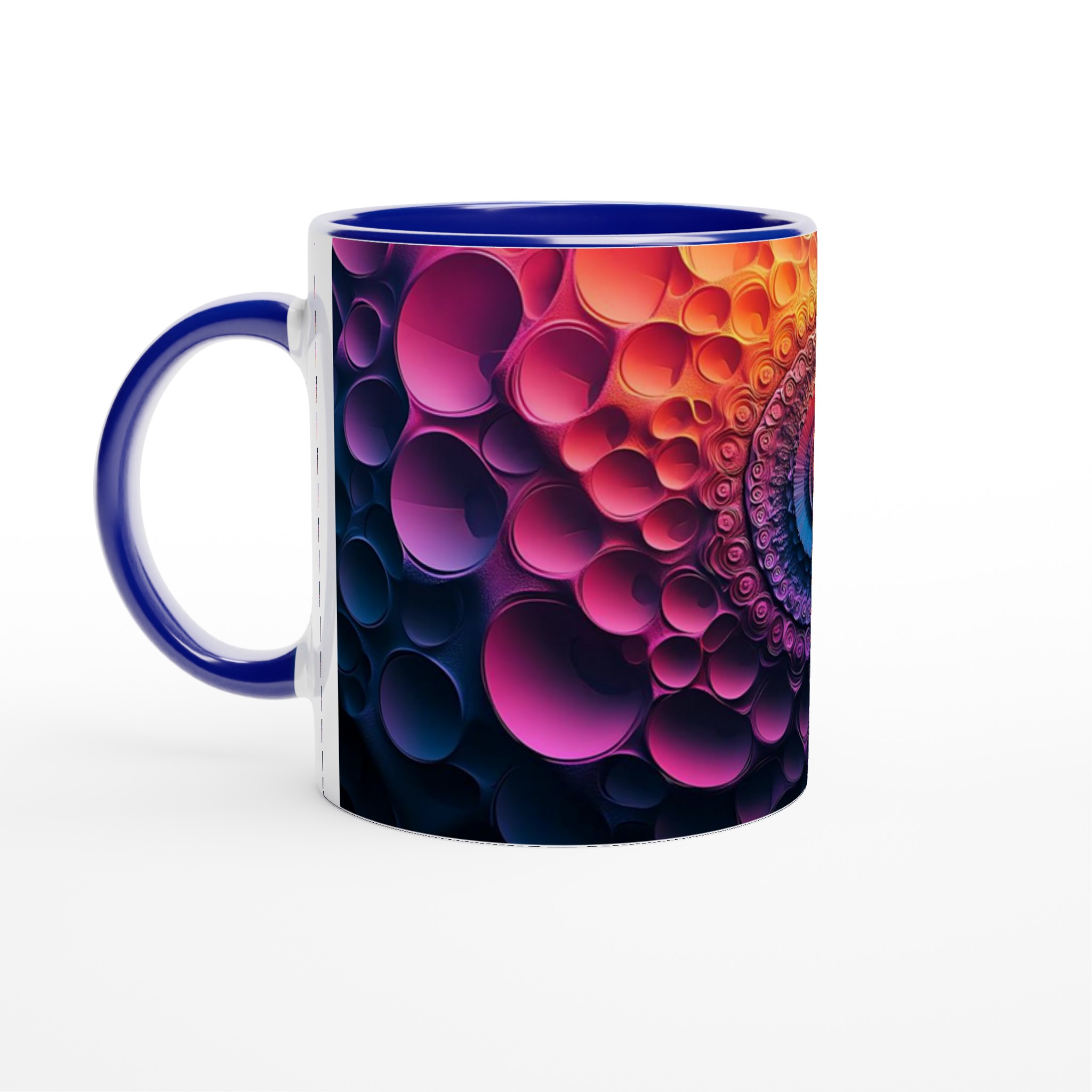Abstrakt Spiral Keramikmugg - Livfull Gradient Konst för Kaffeälskaren i Ditt Liv 2 0f4e4935-469c-45c0-b028-419e33202099