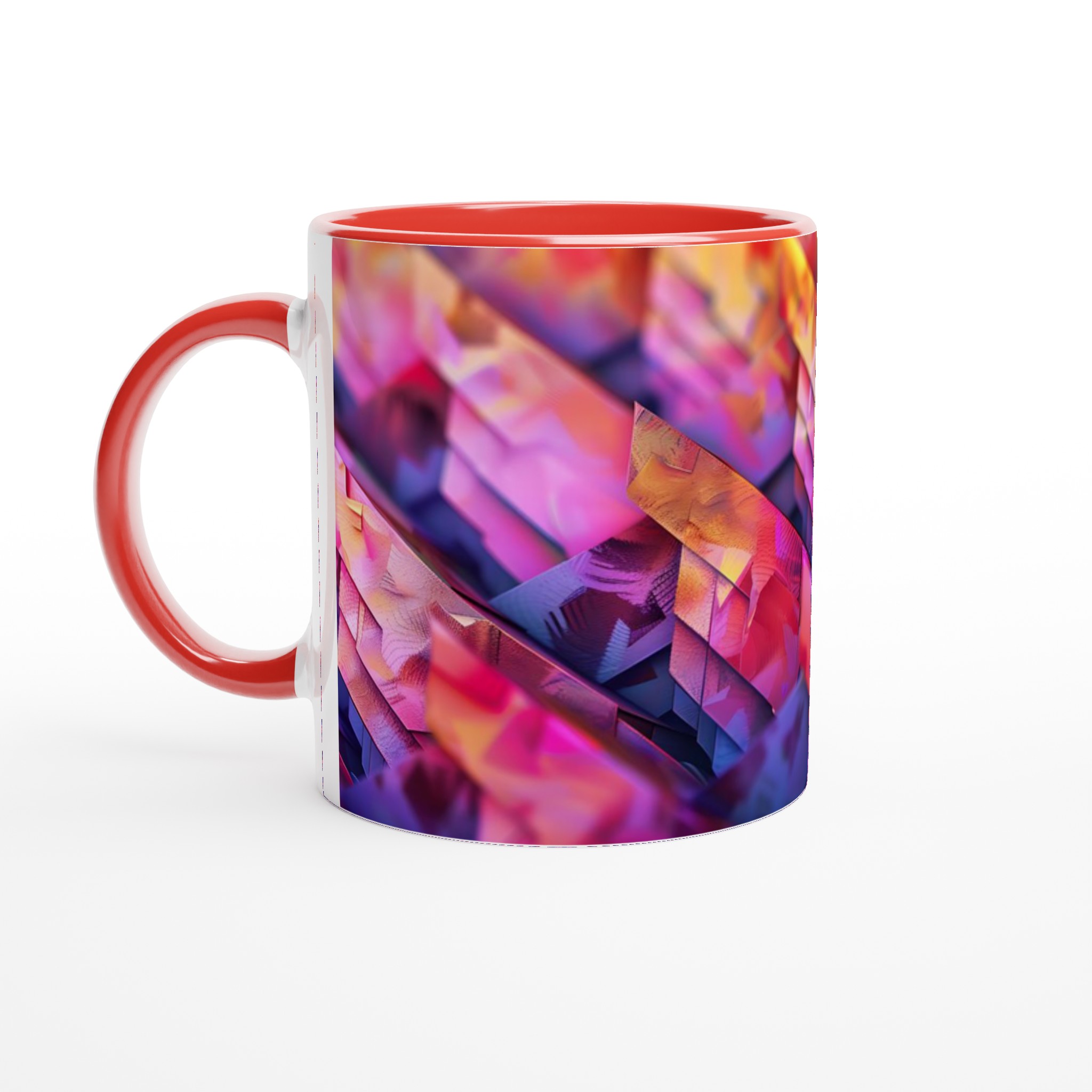 Abstrakt Mosaik Keramisk Mugg – Konstfull Design i Väljbara Färger, 11oz 5 0f52989b-264e-439f-bf77-140f6f13e4cc