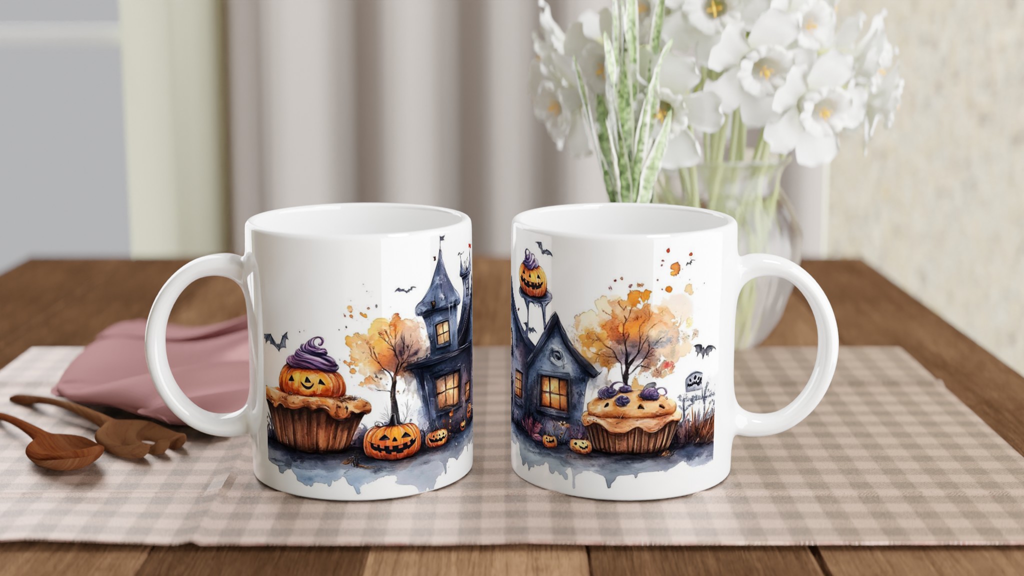 Spooky-Söt Halloween Hus Kaffemugg – Förtrollande Keramik för Höstens Fester, i flertalet färger 10 0f54e827-c036-454b-aeb6-5f88f1f9fc02