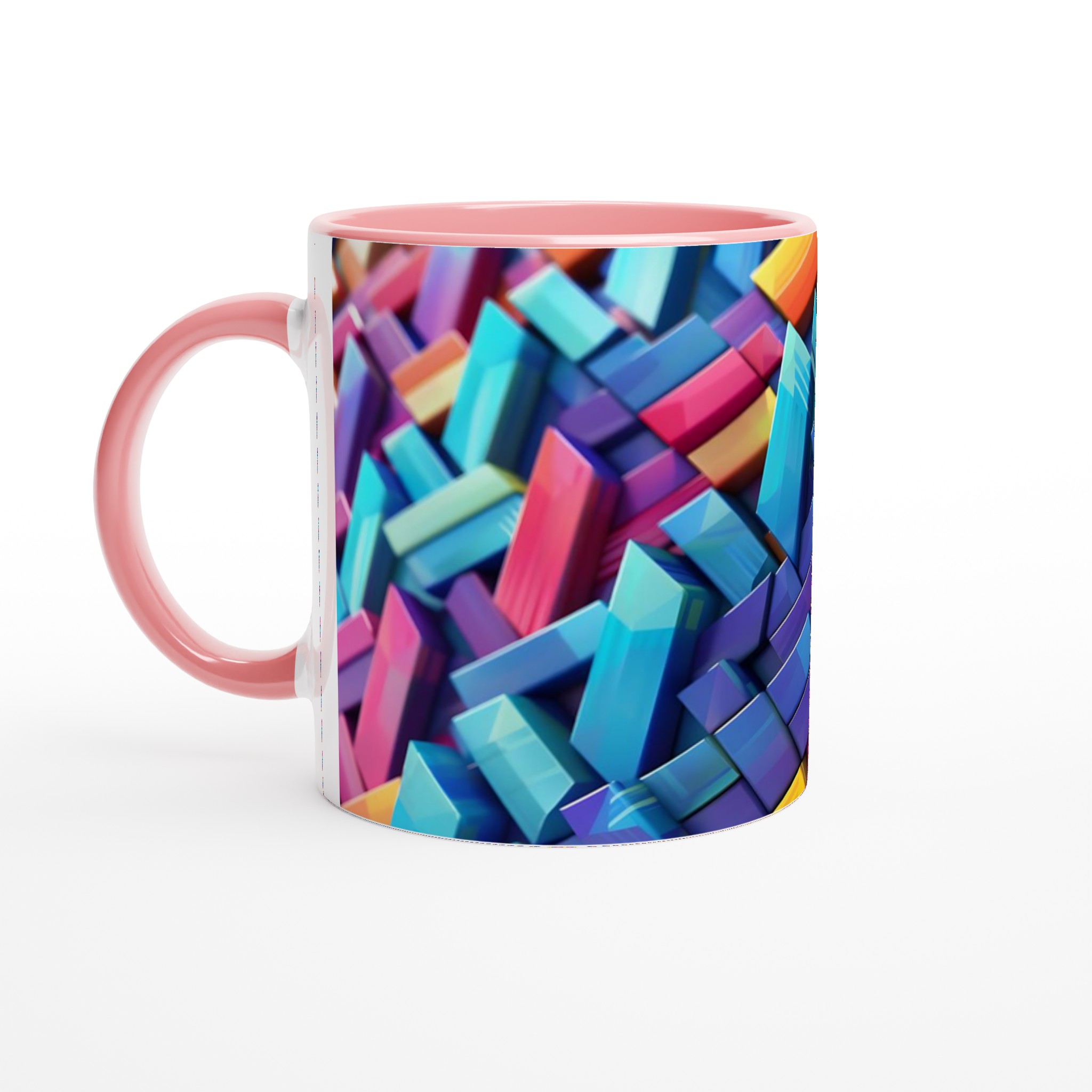 Abstrakt Färgprakt 11oz Keramikmugg – Din Kaffepaus, Din Färgstarka Favorit! 6 0f6b9571-3a14-47bc-9279-81df1293331e