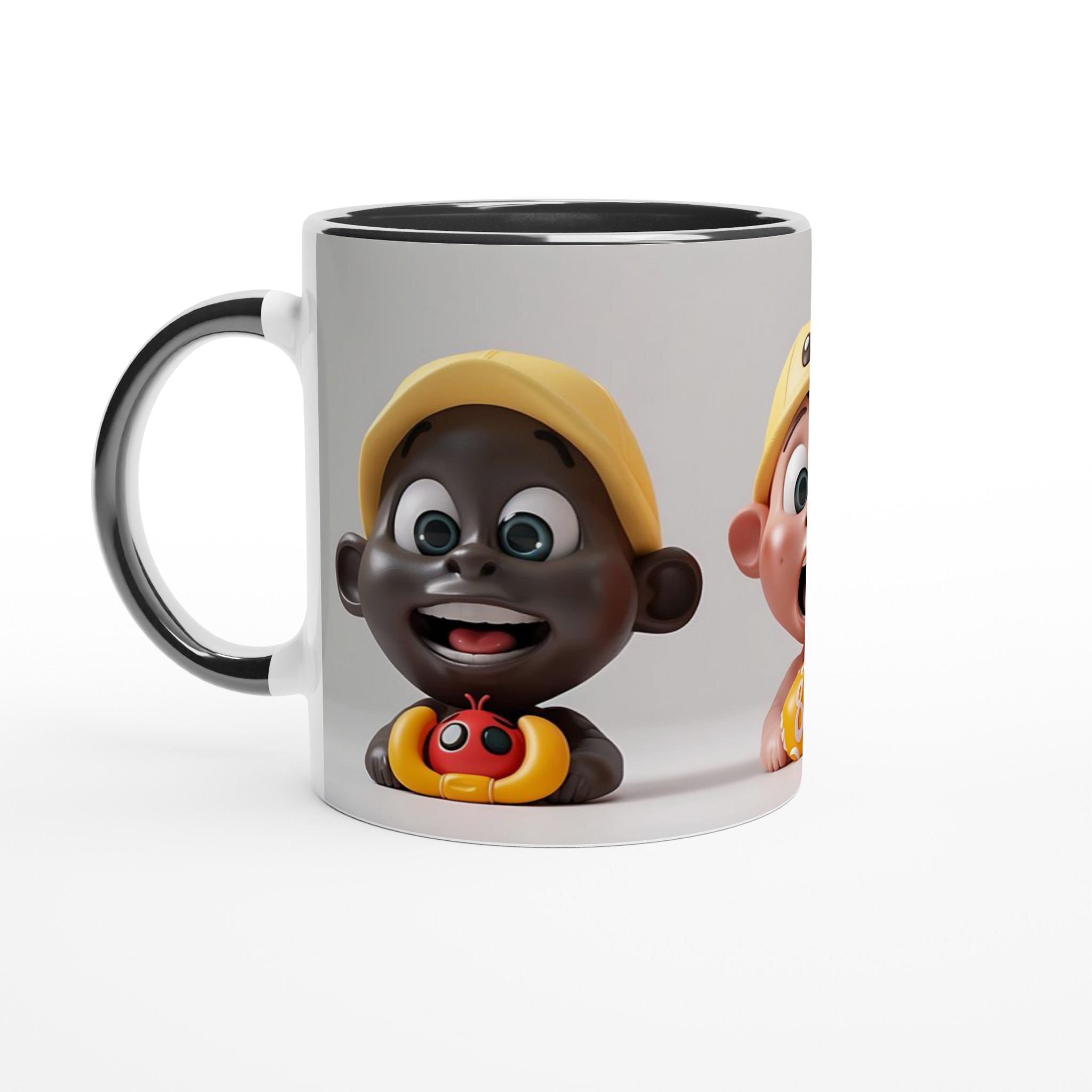 Söta Lekfulla Djur- och Babyfigurer: 11oz Keramikmugg i ditt val av 7 Livfulla Färger 4 0f72c6c2-f8e6-40cd-a7b6-855fd6e2adea