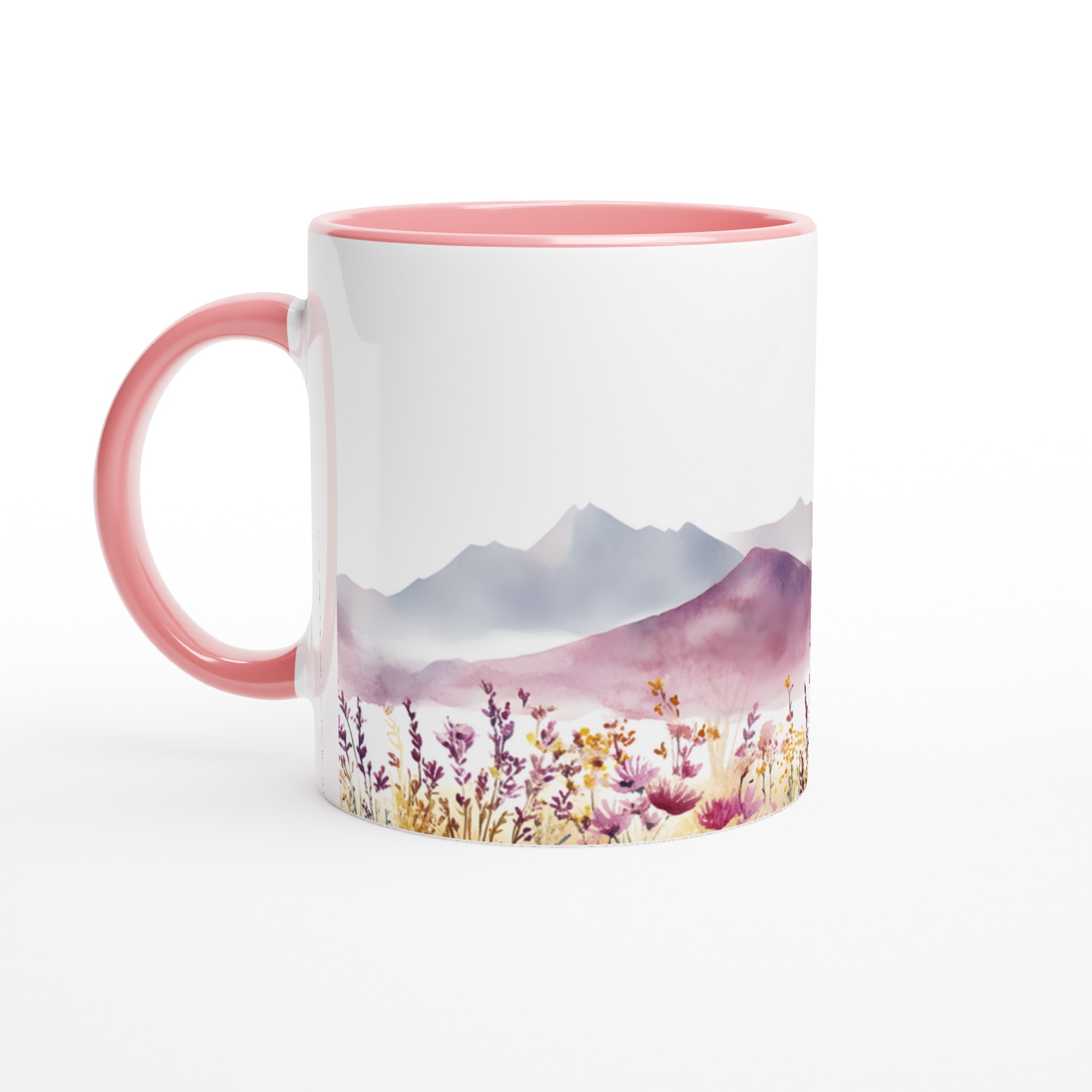 Akvarell Berg och Vildblommor Keramikmugg – En touch av lugn i din vardag 6 0f9b4536-7008-4d49-8b78-1a527f4784bf