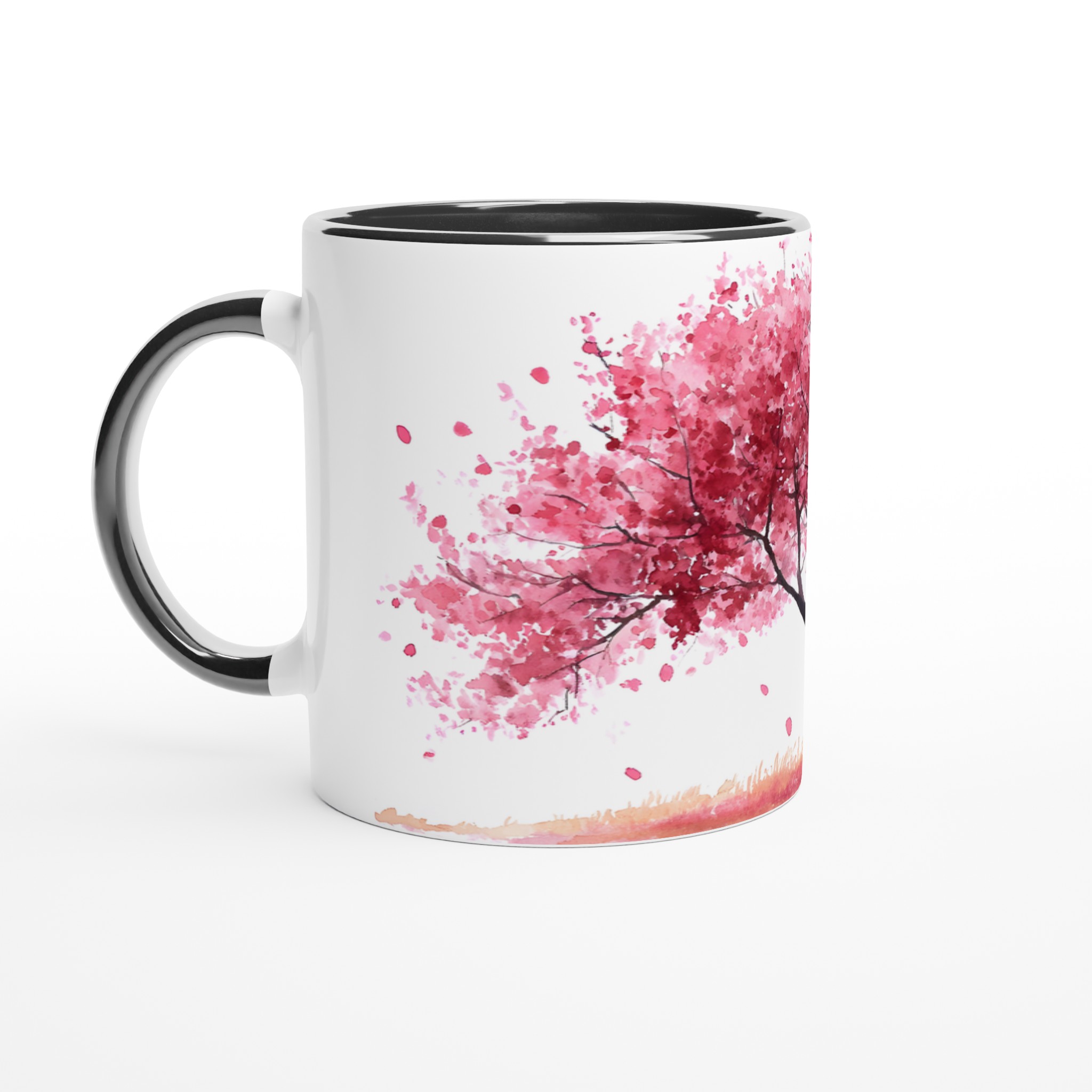 Körsbärsträd Akvarell 11oz Keramisk Mugg – Välj din färg 4 101cf98a-2d16-4dd9-aa5c-e9e7123e421b