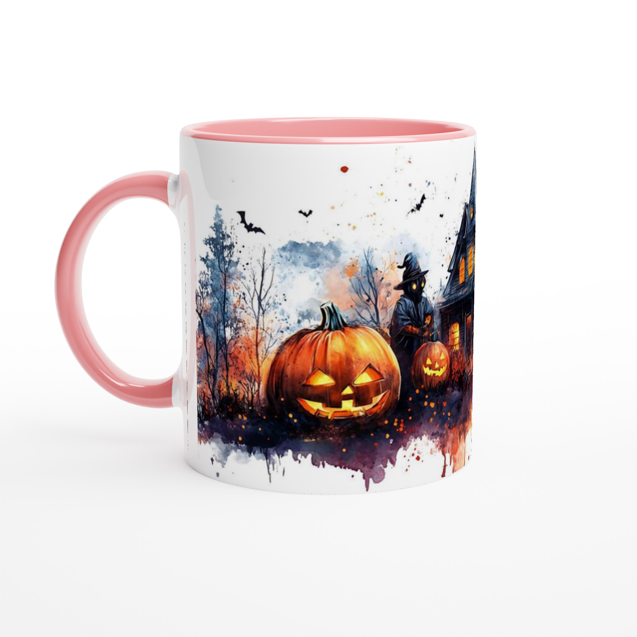 Spooky Halloween Jack-O'-Lantern Keramikmugg – Perfekt för Höstmys i Valfri Färg! 6 10448445-0615-48c0-875c-c45bd417b0b9