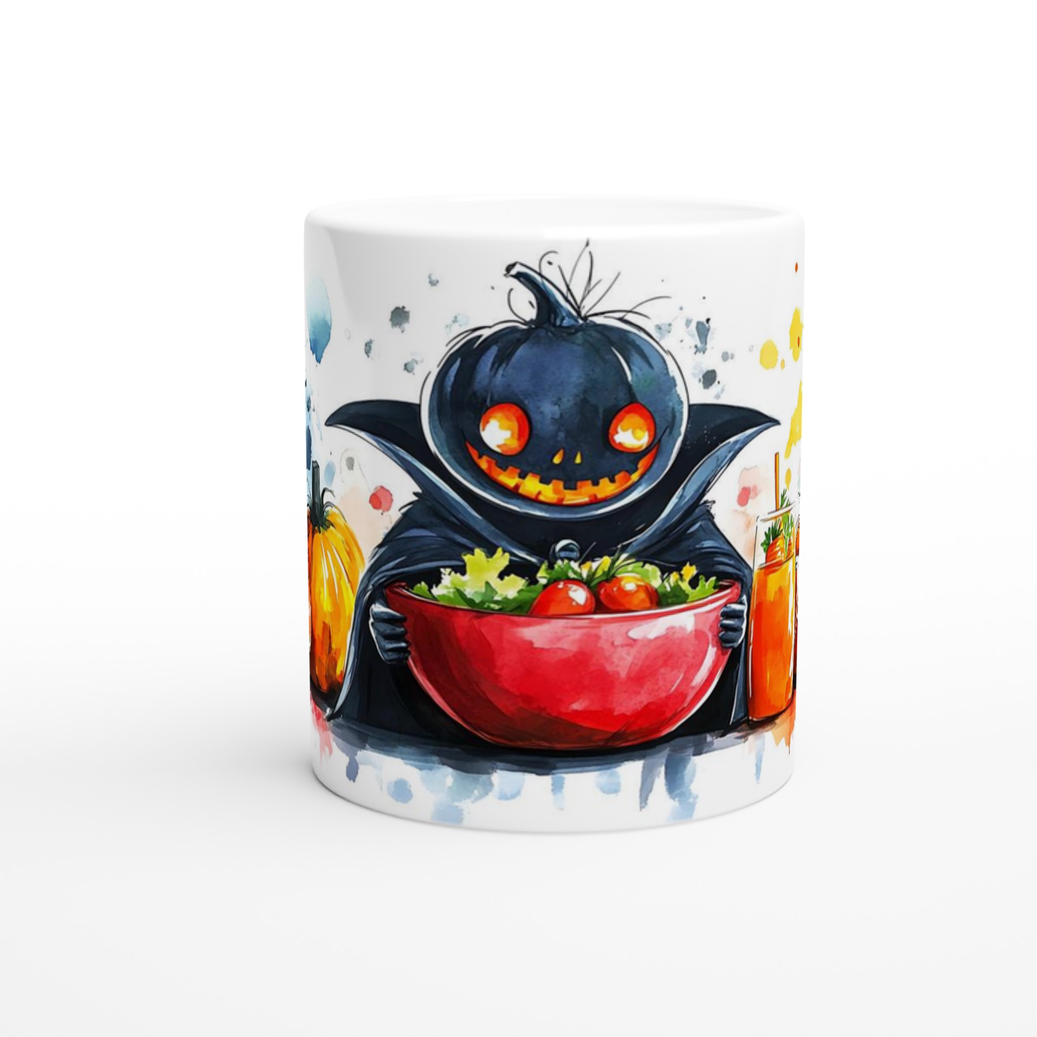 Glad Halloween Keramisk Mugg - Rolig Pumpa & Hälsosamma Drycker i Din Favoritfärg 8 1060aa7d-222d-4e88-91ab-eed7563b7205