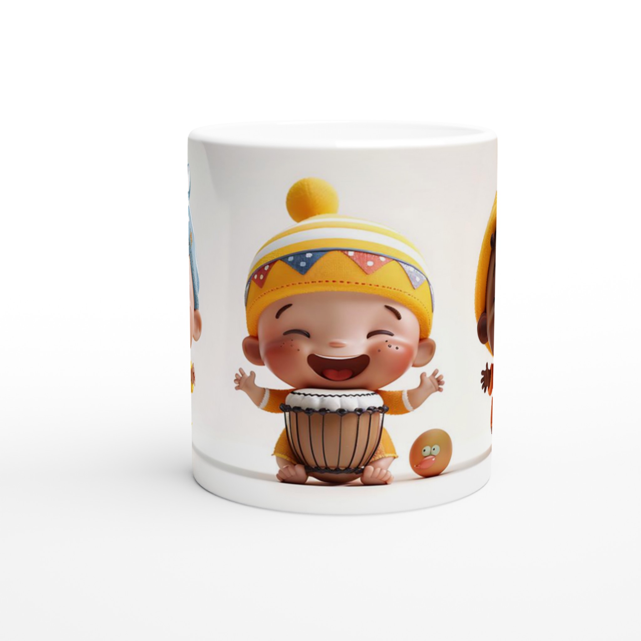 Glädjefyllda Babytrummisar – 11oz Keramikmugg i ditt val av sju lekfulla färger 8 10ded1ef-b929-4557-928c-f610e76c59ff