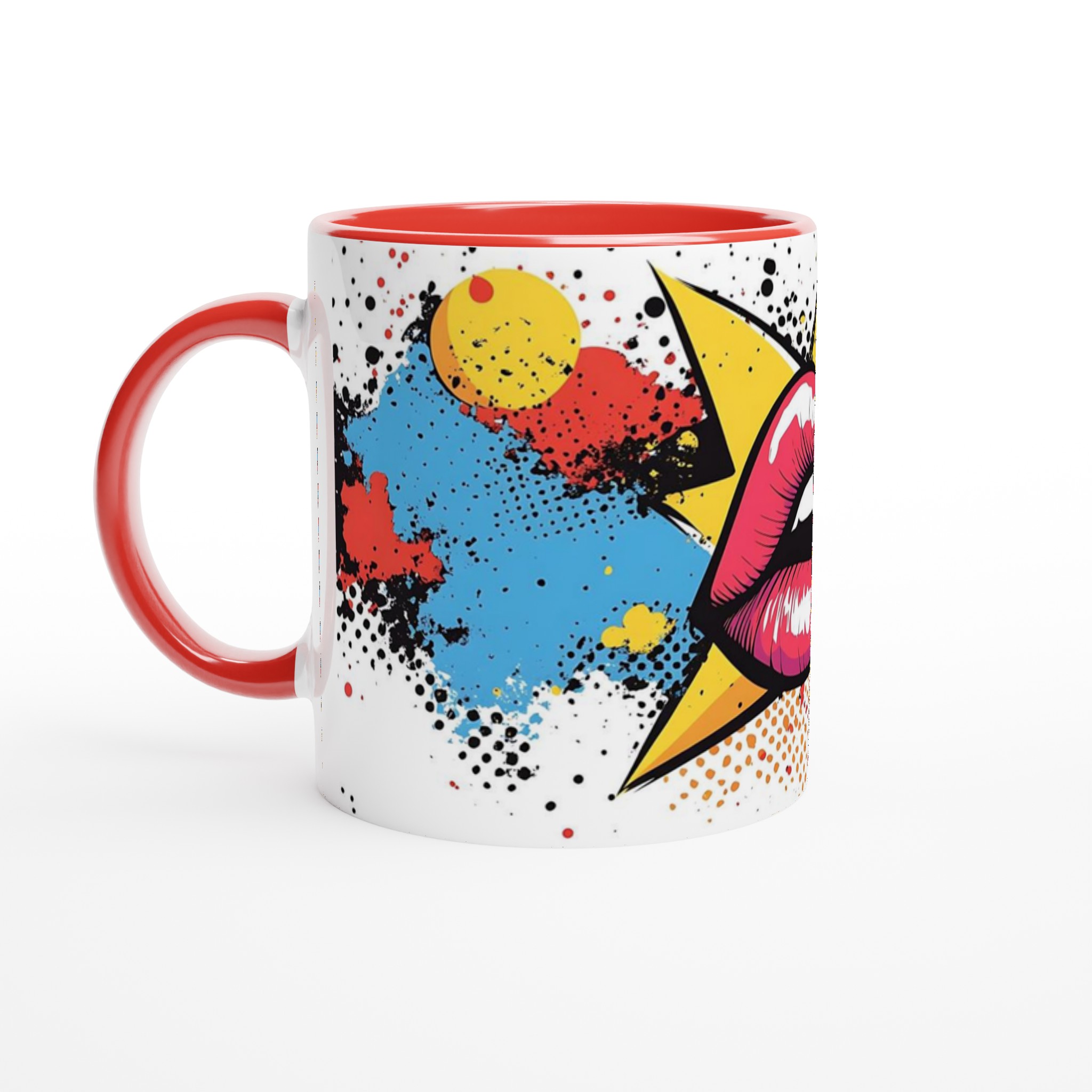 Pop Art Explosion Mugg – Färgstark Keramikmugg i 7 Livfulla Färger för Din Dagliga Kaffestund! 5 10e0d505-8c97-4922-a264-6cc4a8b9cbcb