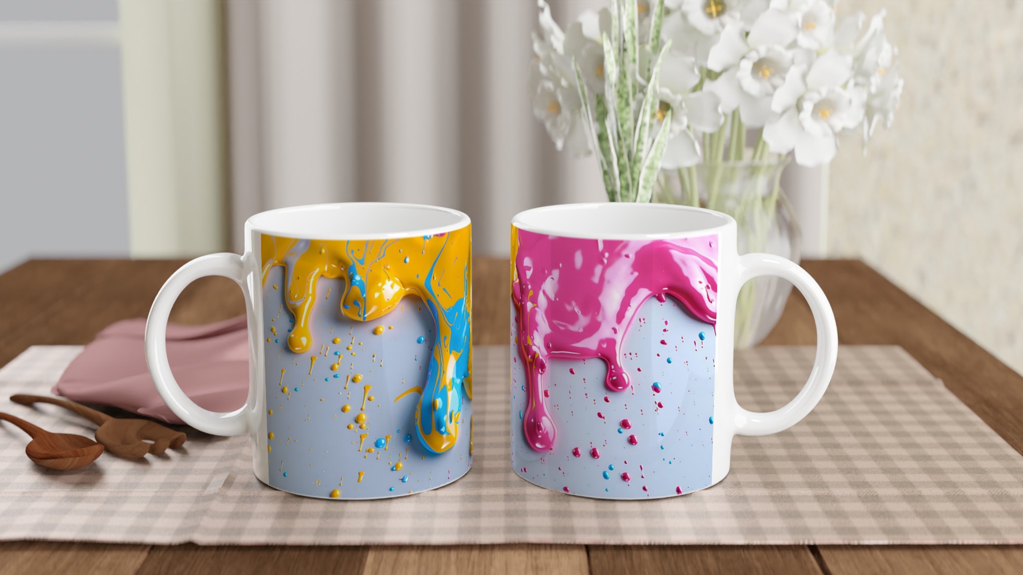 Färgglad 11oz Keramikmugg – Perfekt för att låta din design glänsa i valfri färg 10 10fefe8e-cd9b-4ae1-b88b-c0033f121c63