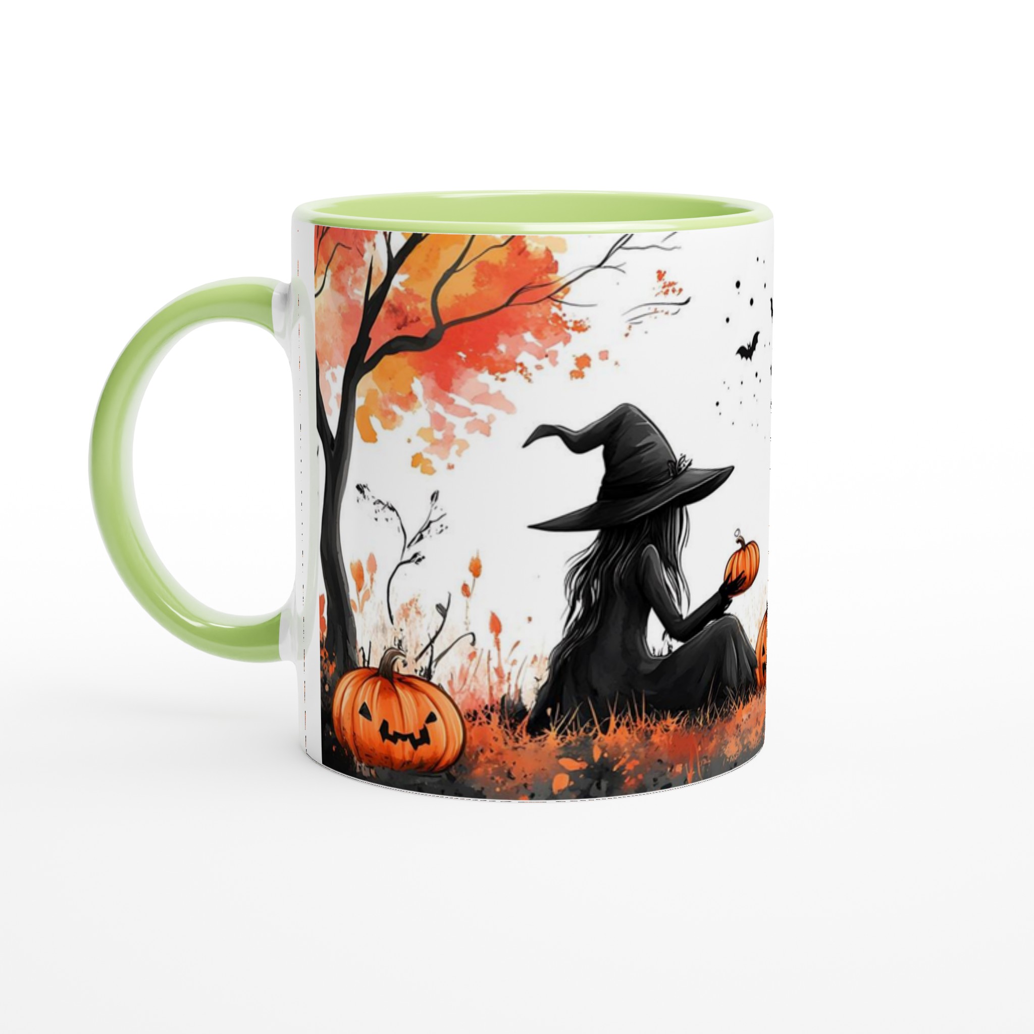 Magisk Halloween Mugg – Spöklik Design med Häxor och Pumpor i Levande Färger 7 11002b2a-7ff7-4390-96ed-17d72b0e0d60