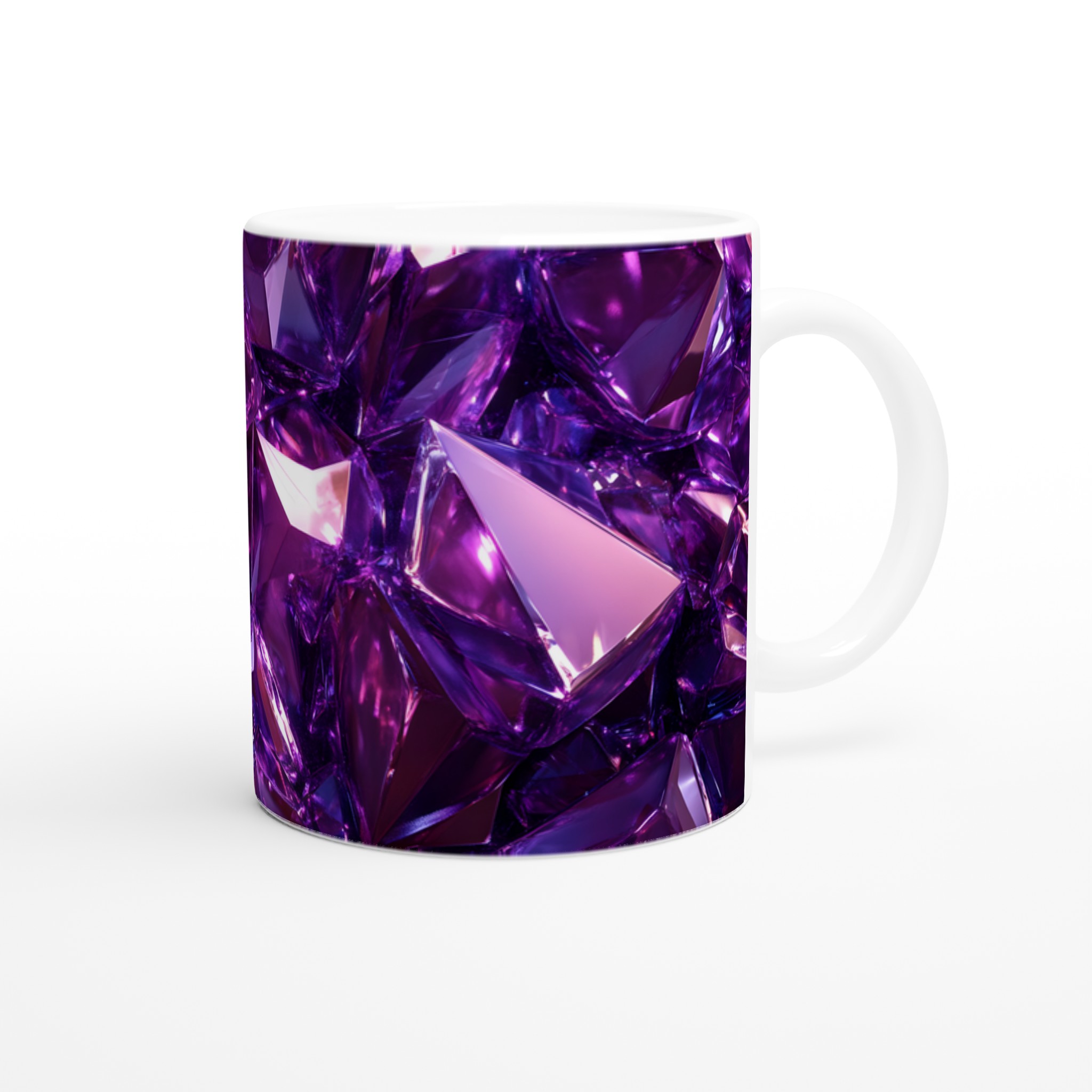 Lyxig ametistmönstrad 11oz keramikmugg – Perfekt för kaffe & te i din favoritfärg! 9 11386f55-8268-4419-a8b6-f3d5b07b0699