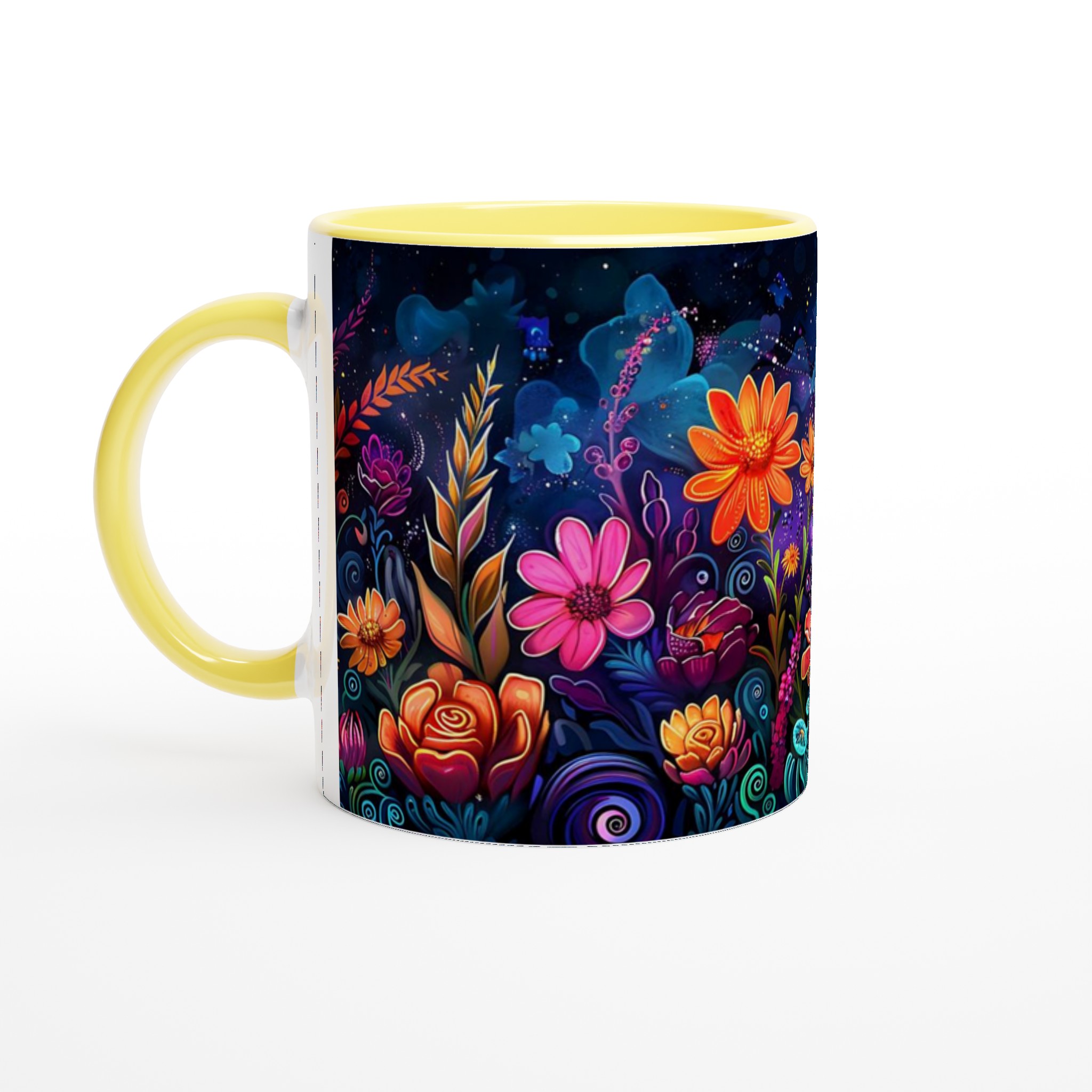 Magisk blomsteräng keramikmugg – En explosion av färg i 11 oz 3 1154f523-e955-422b-9bf6-22d864f1b302