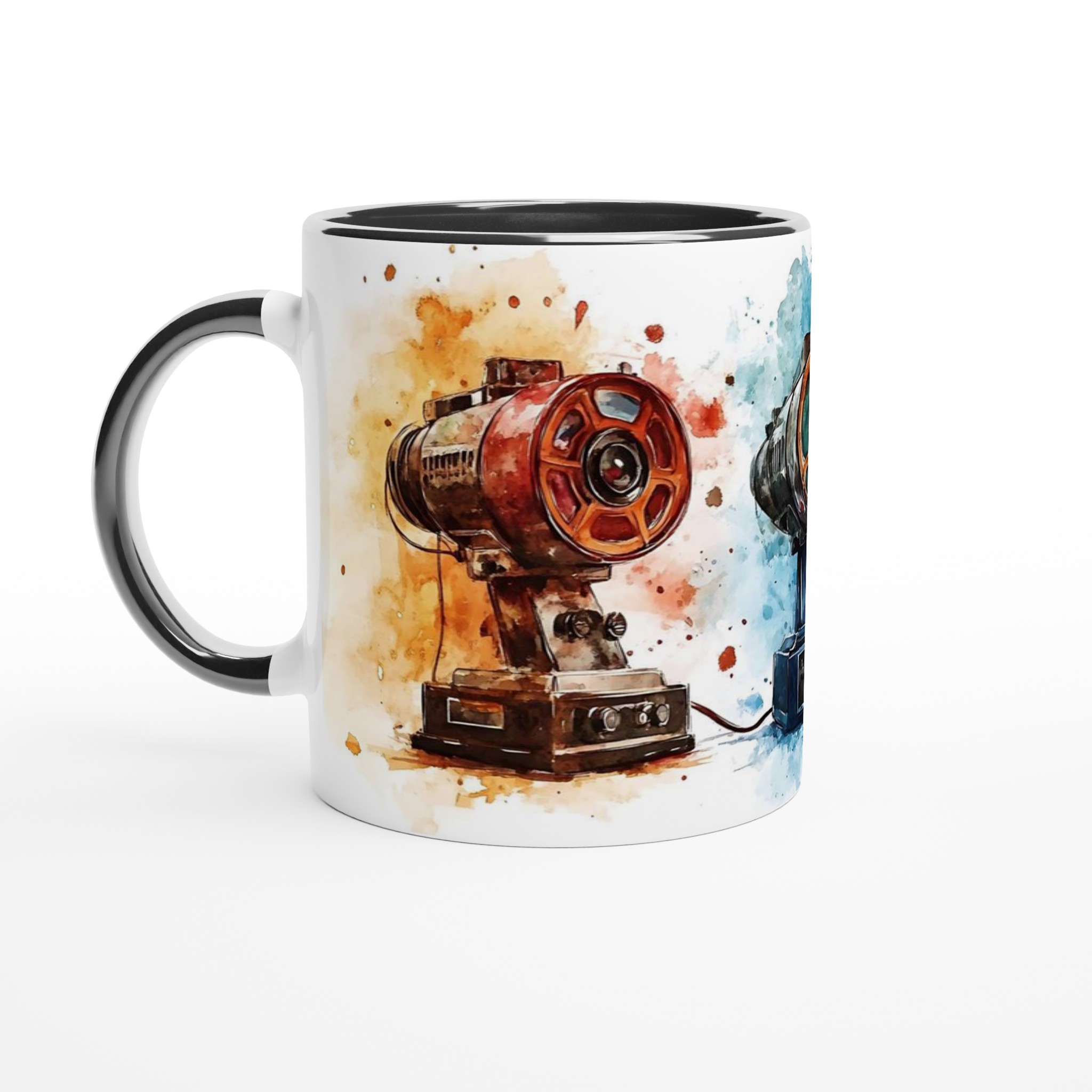 Retro Tech Vibe Keramikmugg – En touch av konst och nostalgi för din kaffepaus, i 7 färgglada val! 4 1157b673-d291-47a3-8e57-20797322acc3