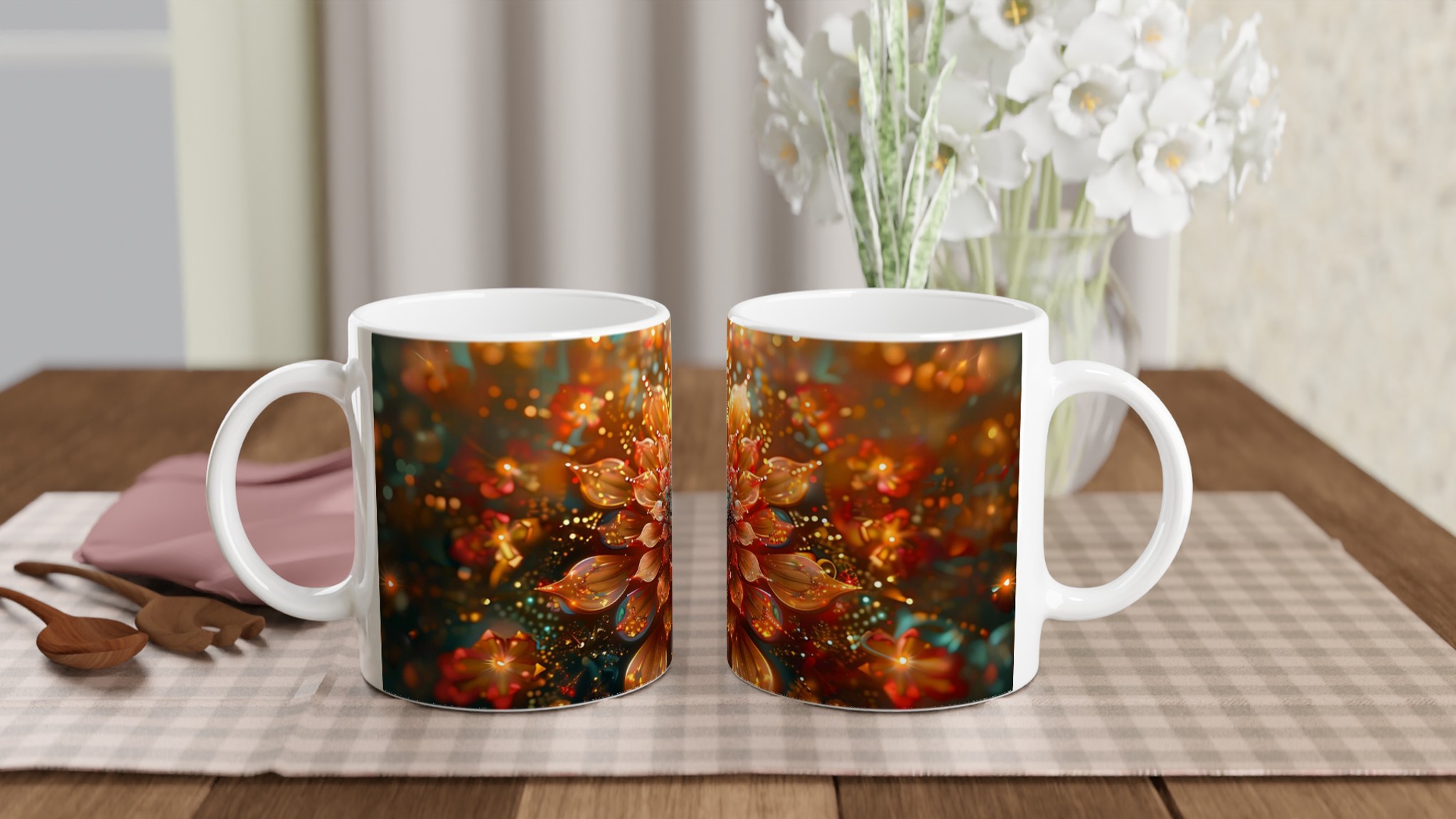 Abstrakt Mandala Ljuseffekt Mugg – Upplev Magin i Varje Klunk, Välj Din Favoritfärg! 10 116c7ef9-819e-418d-8d5f-345ac6efb92e
