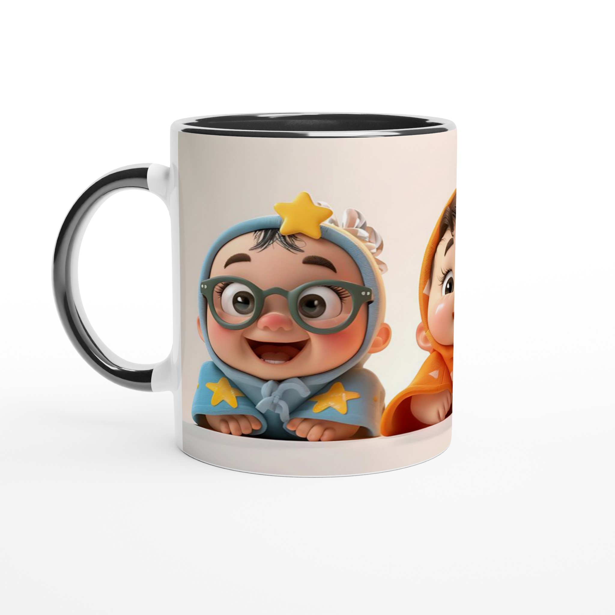 Charmiga Baby Vänner Mugg – En Glad Start på Dagen i Din Favoritfärg! 4 117487dc-a1b7-4d55-82bc-f4c9fae95477
