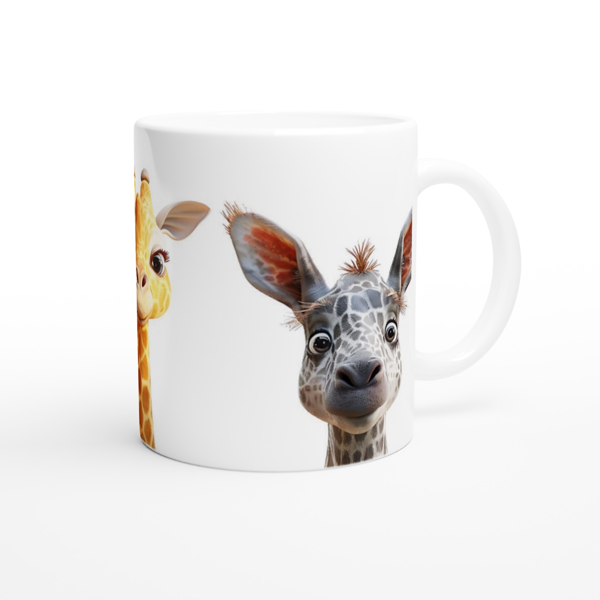 Söta Giraffkompisar – Personlig 11oz Keramikmugg i ditt val av sju livfulla färger 9 11cbc24c-0e1e-41f5-9cf6-6482b9bb8069