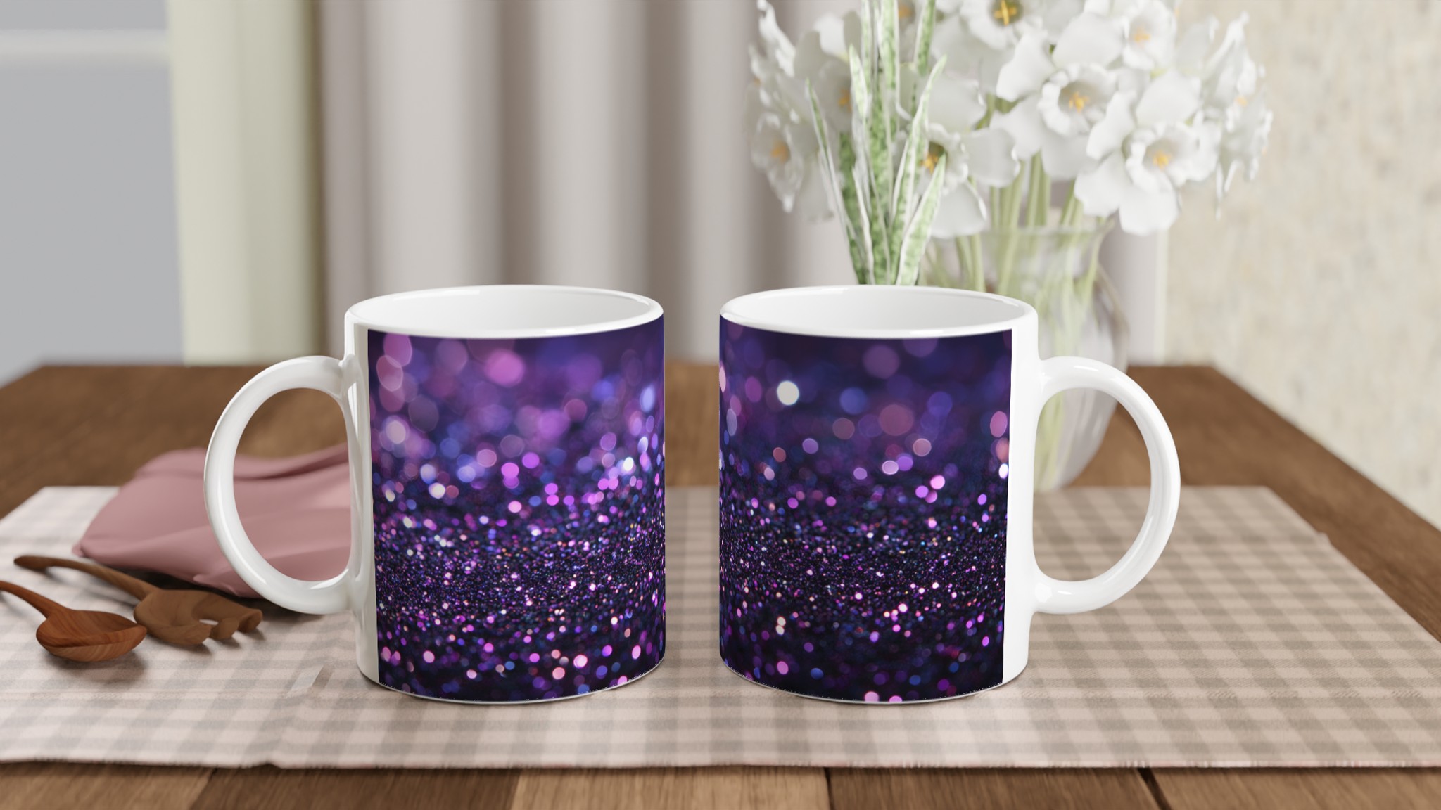 Glittrande Stjärnhimmel Keramikmugg - Skapa Magiska Stunder med Din Personliga Design 10 124ec244-9ab6-4166-b309-5f6ec9caa1c2