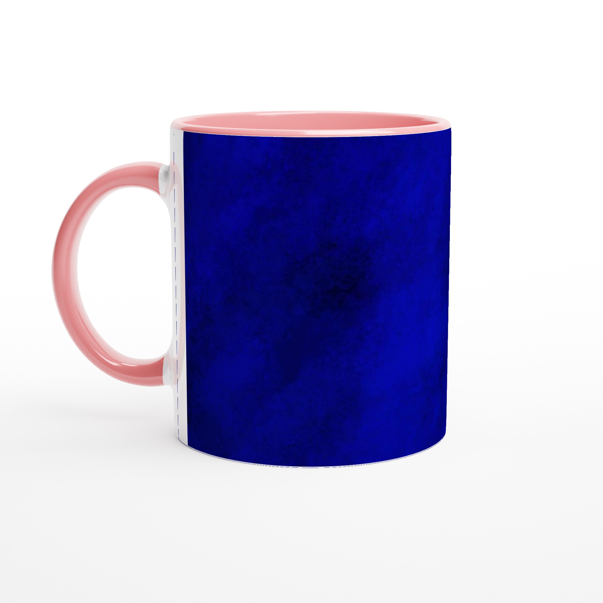 Vit 11oz Keramisk Mugg med Djupt Blå Stil – Välj Din Färgvariant 6 125a5677-60d5-4dfa-9ca9-c91c8df401cd