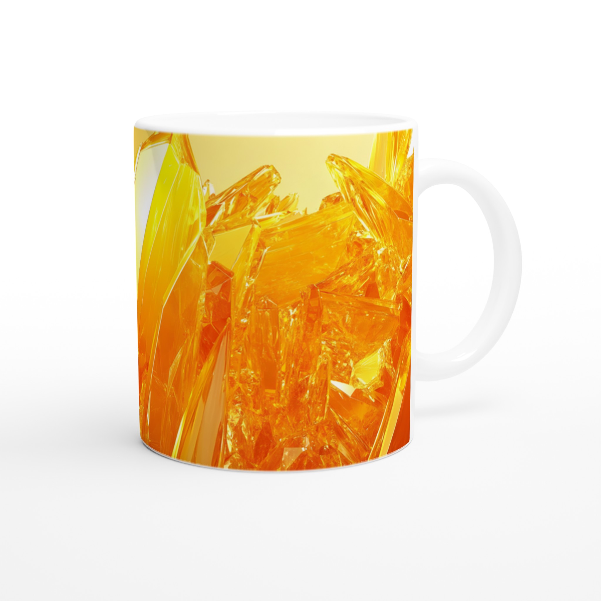 Glödande Kristall 11oz Keramikmugg – Strålande Design i Flera Färger 10 12925fa7-2fac-4247-a86d-ca59e05318aa