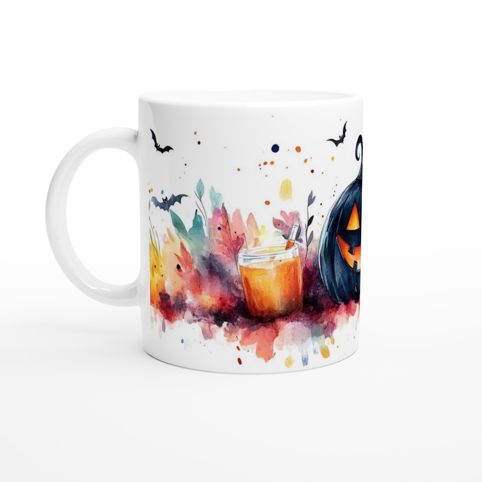 Mystisk Akvarell Halloween Mugg - Skapa din Egen Spöklika Stämning 1 13024274-379d-458a-be4c-5cd6bc9e3286
