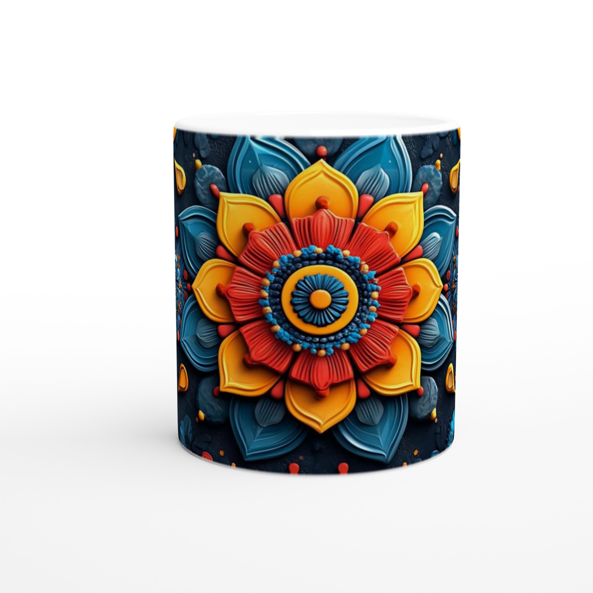 Livfull Mandala Keramikmugg – Din Kaffestund i Praktfulla Färgnyanser, Välj Din Favorit 8 1360285b-40bd-4fff-ad66-c45f5d3343b5