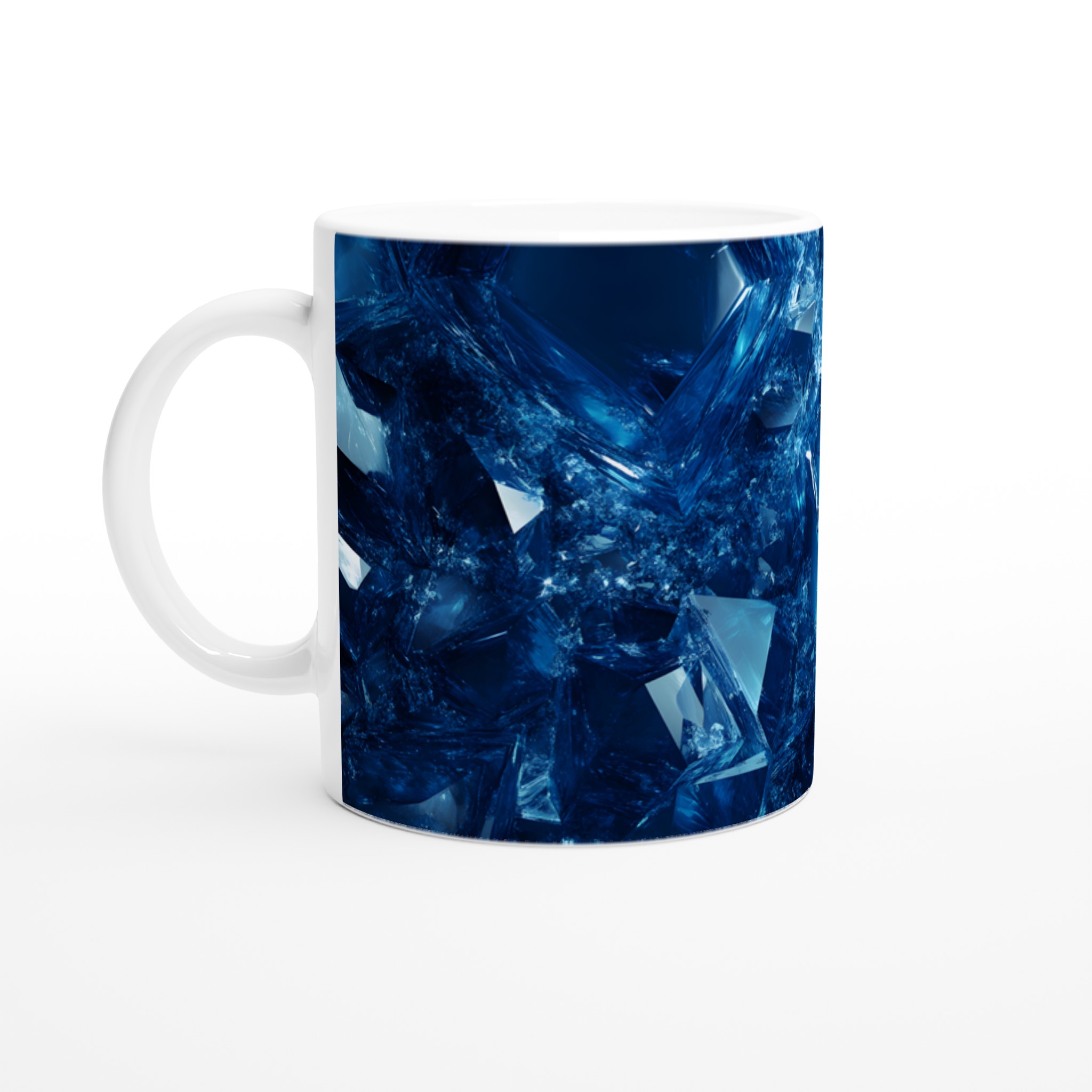 Iskall Blå Kristallmugg – 11oz Premium Keramikmugg i ditt val av sju livfulla färger 1 13c9857b-a701-42ce-816b-50ea4d5ab3d0