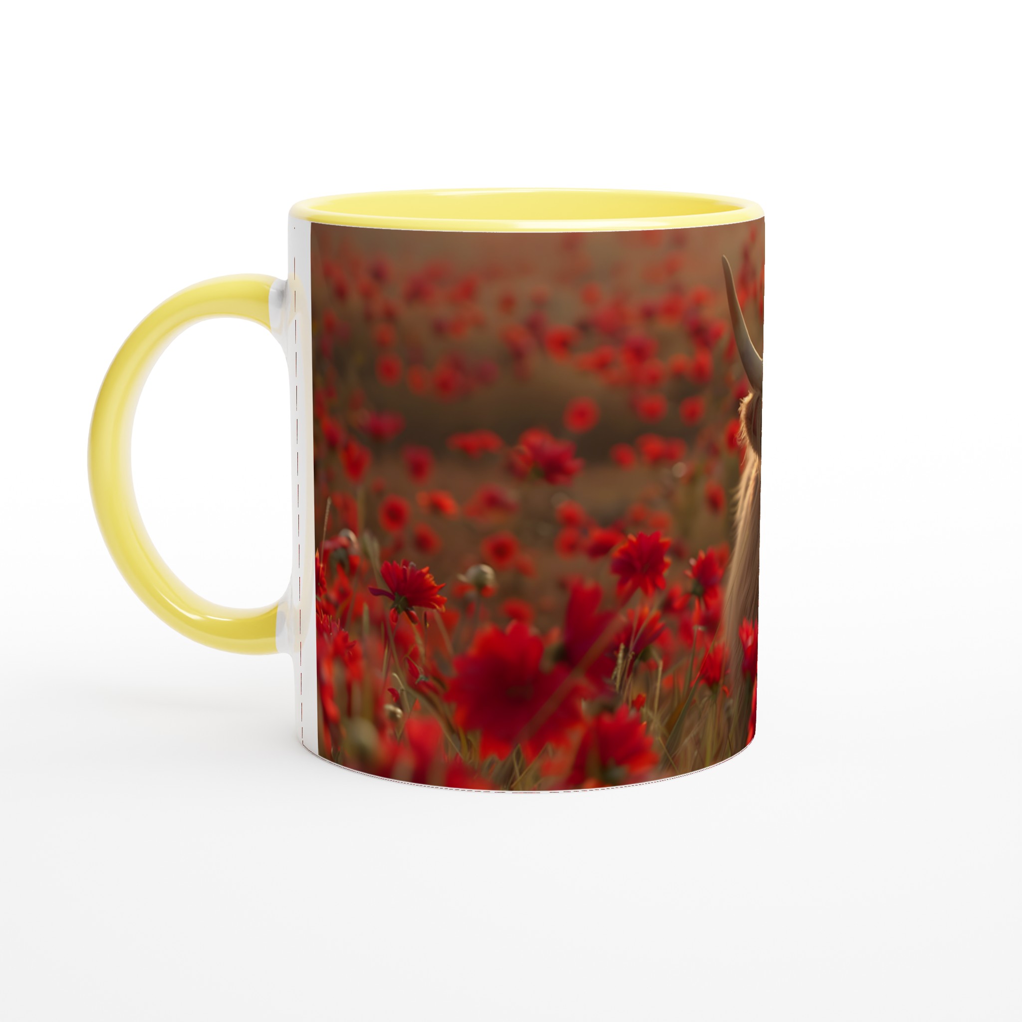 Highland Ko ”Moomoo” Keramisk Mugg – Bedårande Design & Valfri Färg! 3 143e09e1-7579-4495-bd40-343610d7a2d2