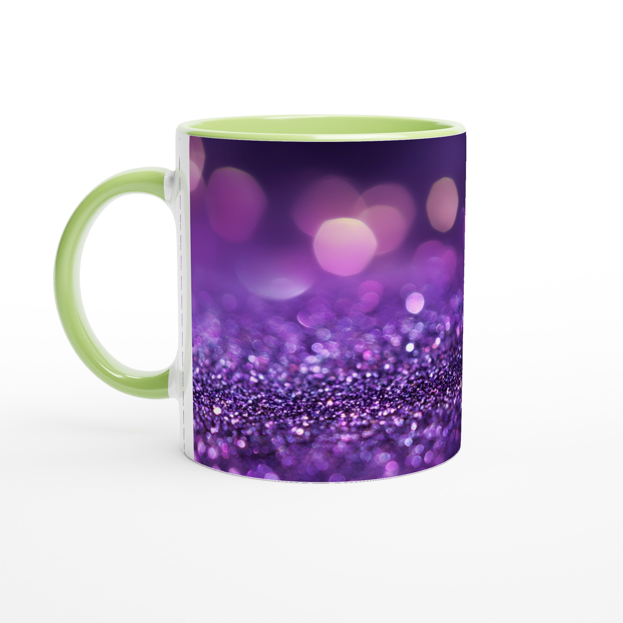 Glittrande Lila Keramikmugg – 11 oz Vit Mugg för En Förtrollande Dryckesupplevelse 7 14730c06-8803-46ad-b405-9056ab3ff4ed