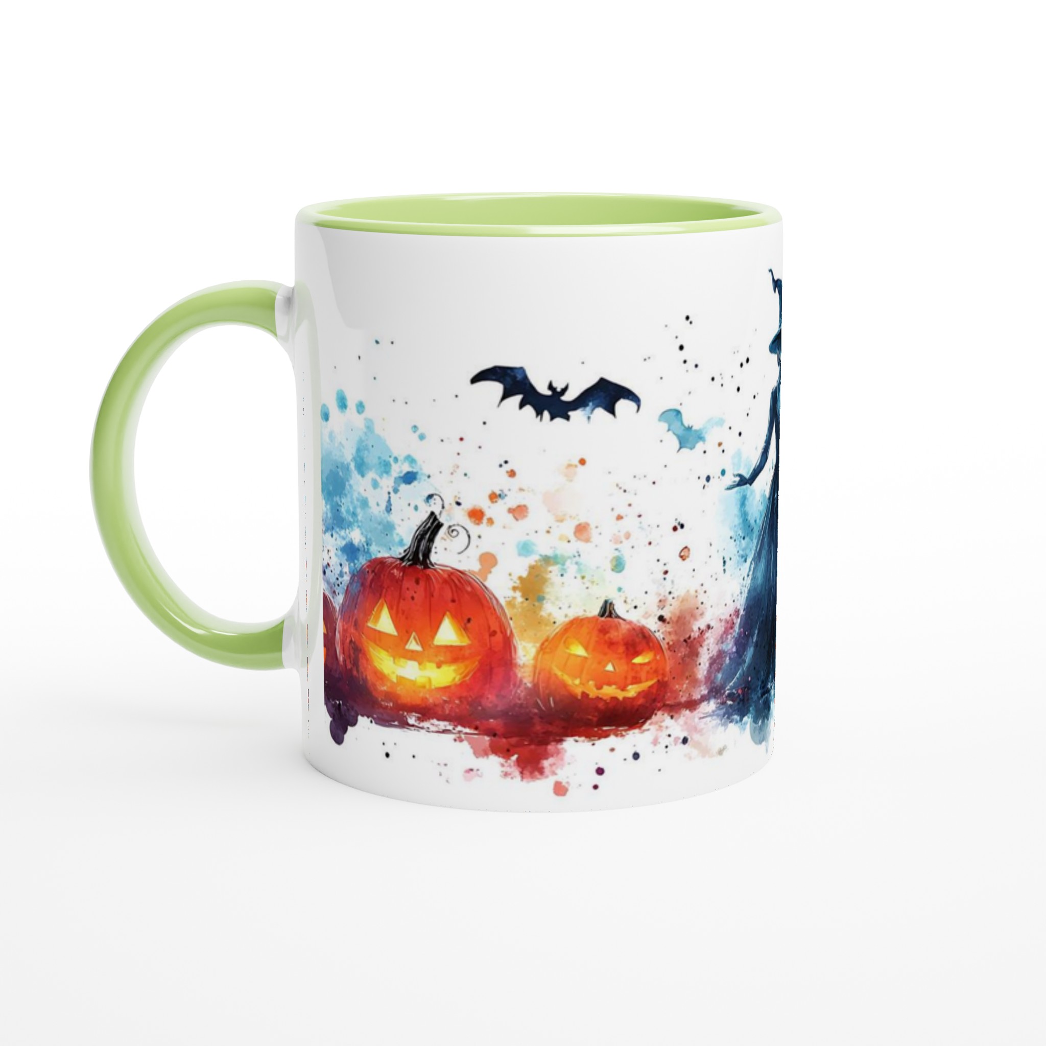 Spooky Witchy Watercolor Halloween Keramikmugg - 11oz i ditt färgval 7 14d30819-ff24-4e58-a408-3d68ac1162b2