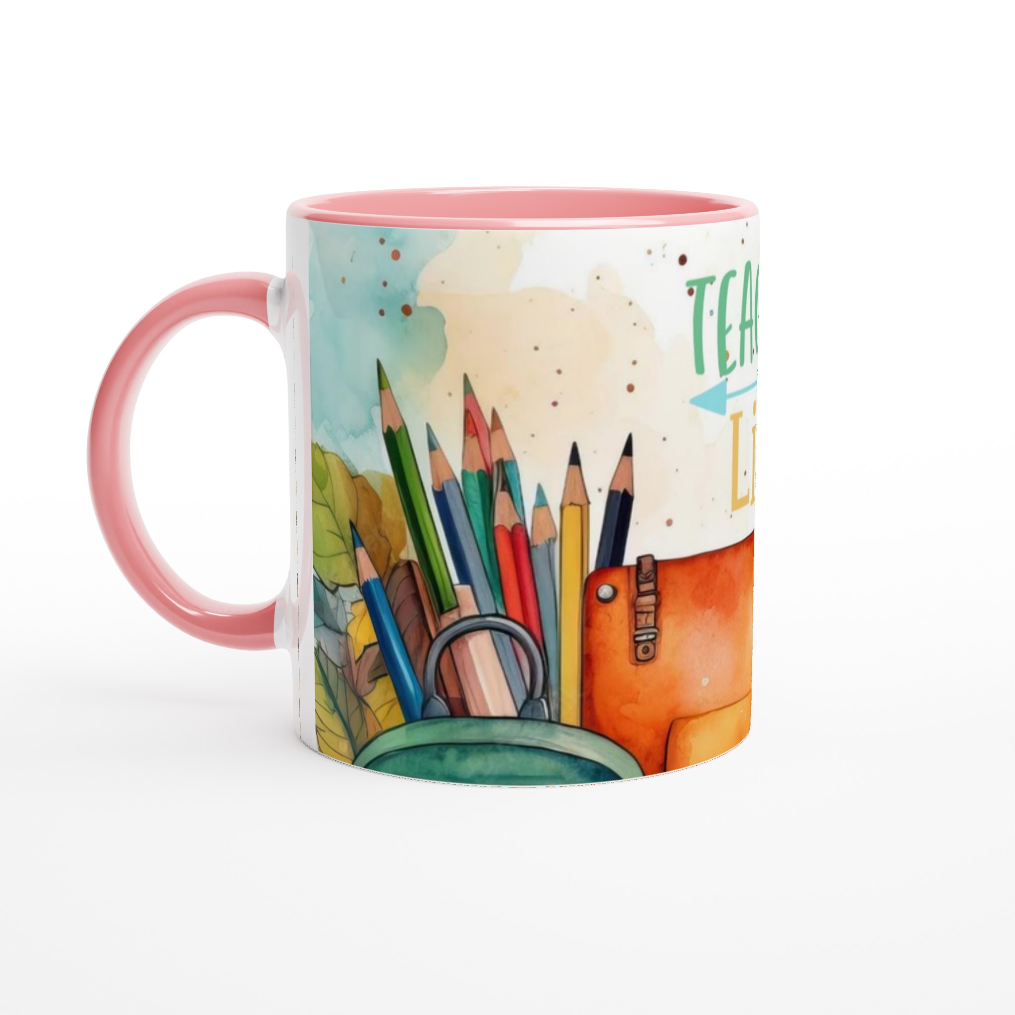 Teacher Life Keramisk Mugg 11oz med färgglad design – välj mellan flera glada keramfärger 6 1538009e-c36f-4b67-9b89-bce3e6fef524