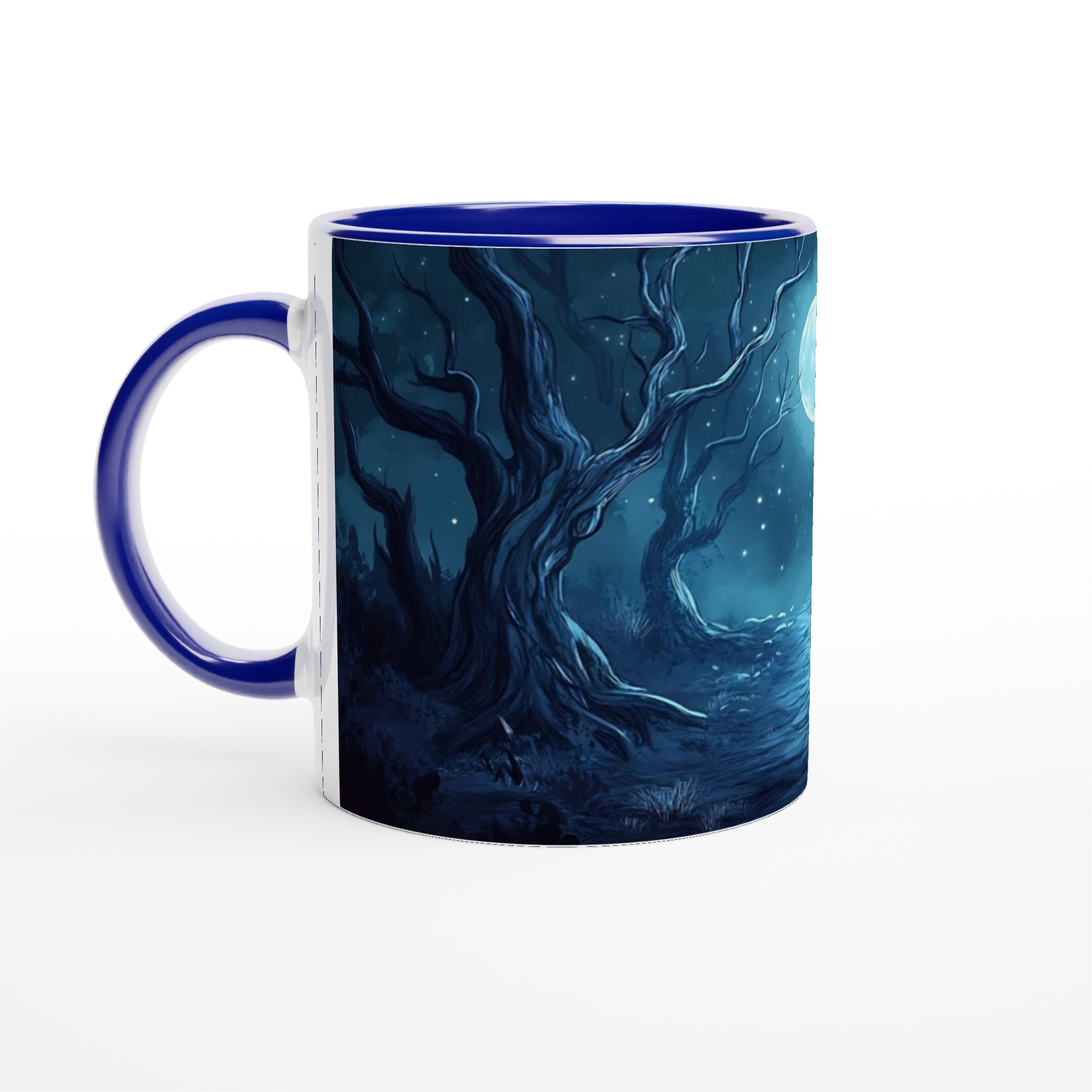 Förtrollad Skog Mugg - Månskensmagi i 7 Färgstarka Nyanser, 11oz Keramikmugg 2 1545bd62-6e5d-4523-8444-cf67b4477e39