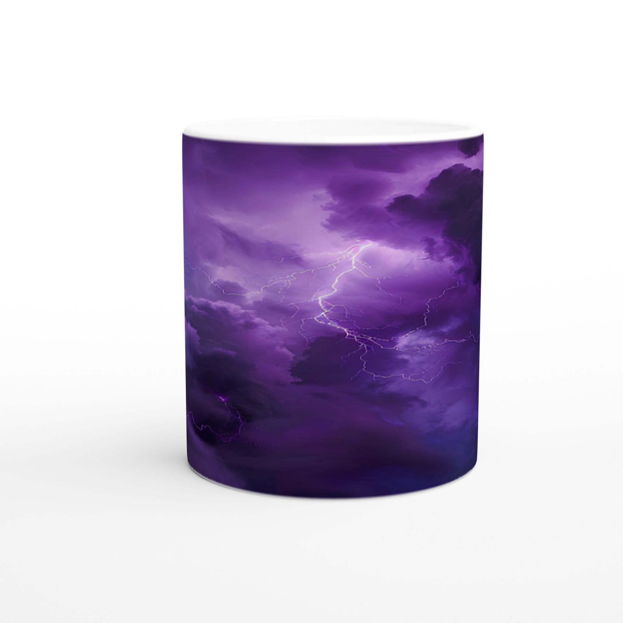 Åskväder & Lila Moln 11oz Keramisk Mugg – Välj bland 7 Livfulla Färger 8 158a8a2d-0f91-460c-ab82-b7b7e2b3153b