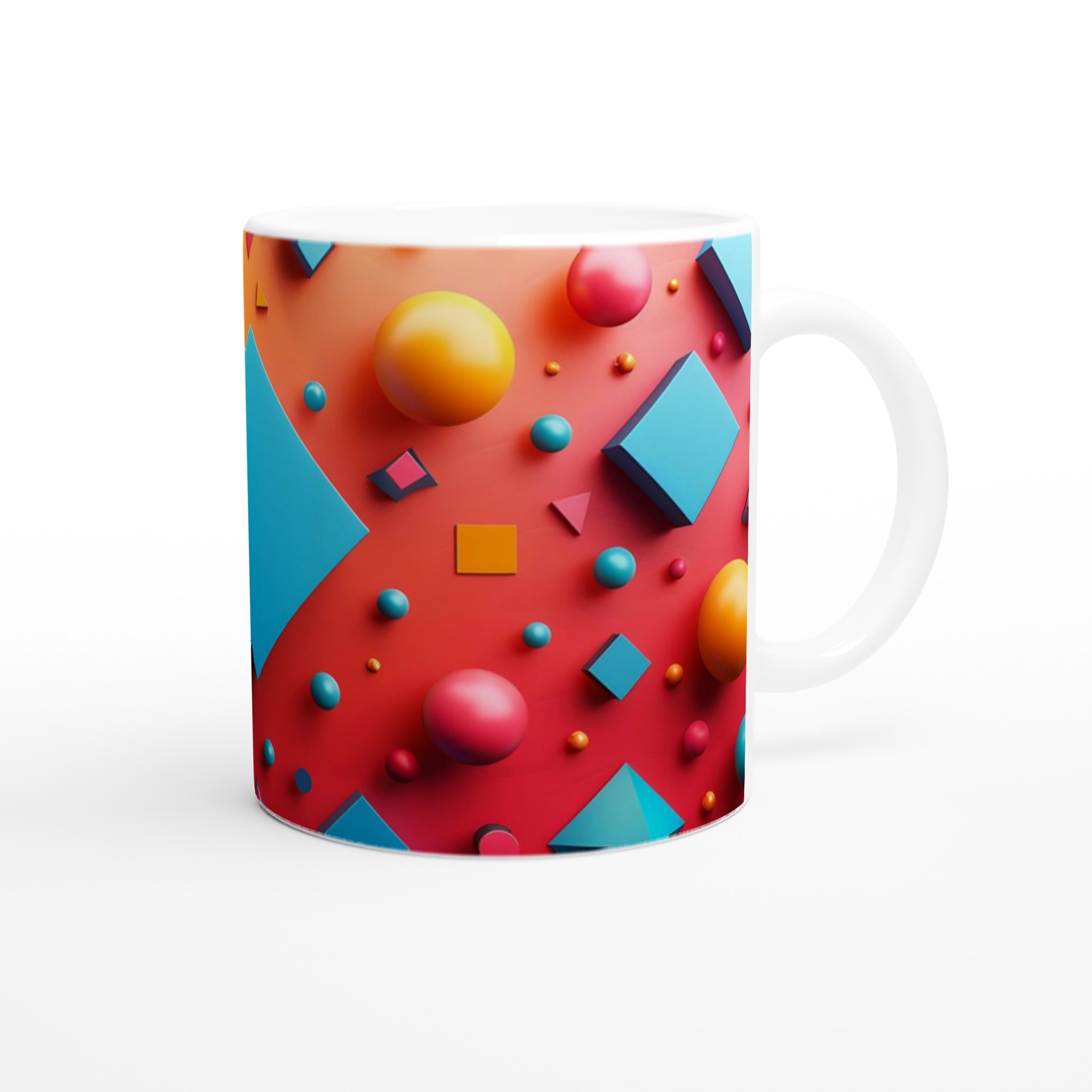 Abstrakt 11oz keramisk mugg – Välj din favoritfärg för en pop av lekfull geometri! 9 15936213-642f-43c6-965e-4ede7ea451b5